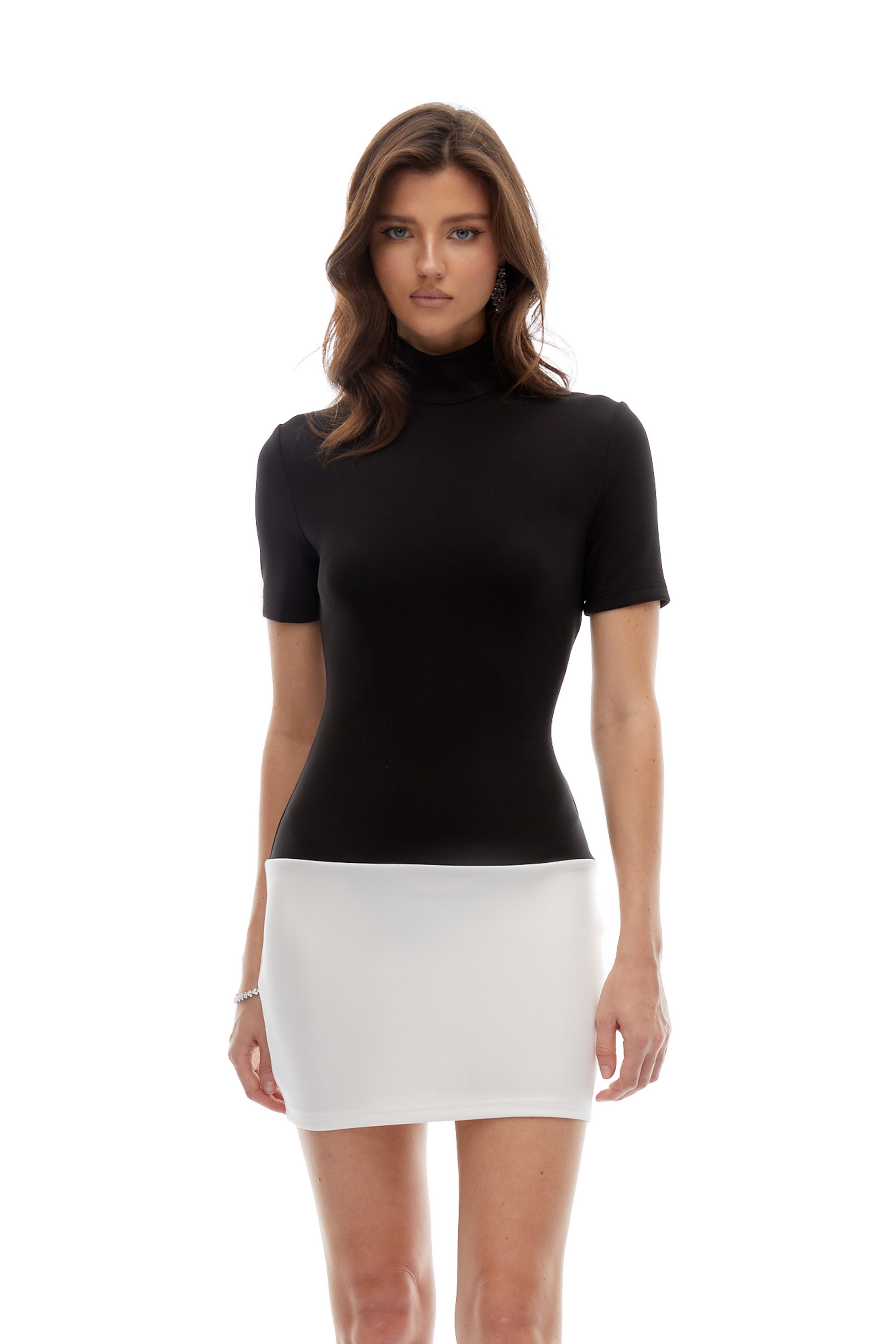 Margot CurveBlock Mini Dress