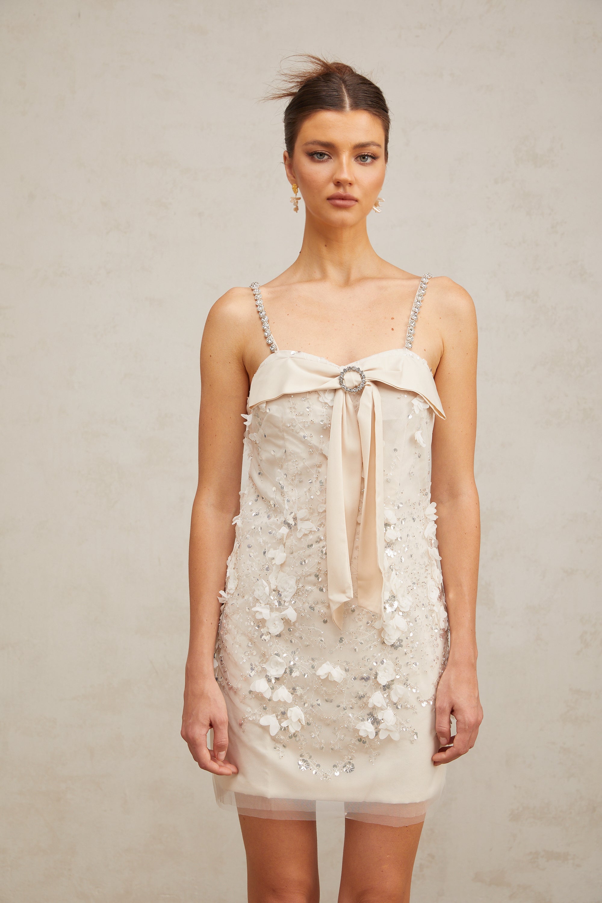 Esther sequin-embellished mini dress