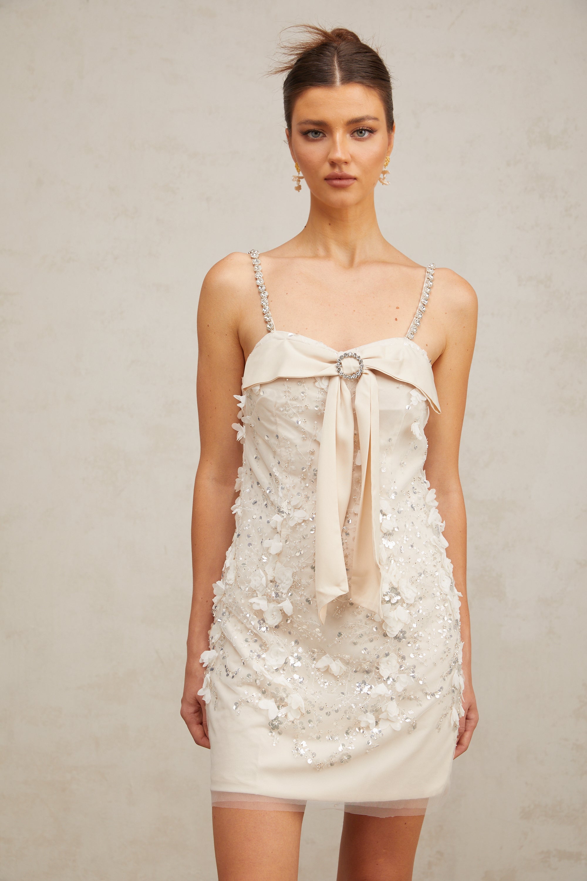 Esther sequin-embellished mini dress