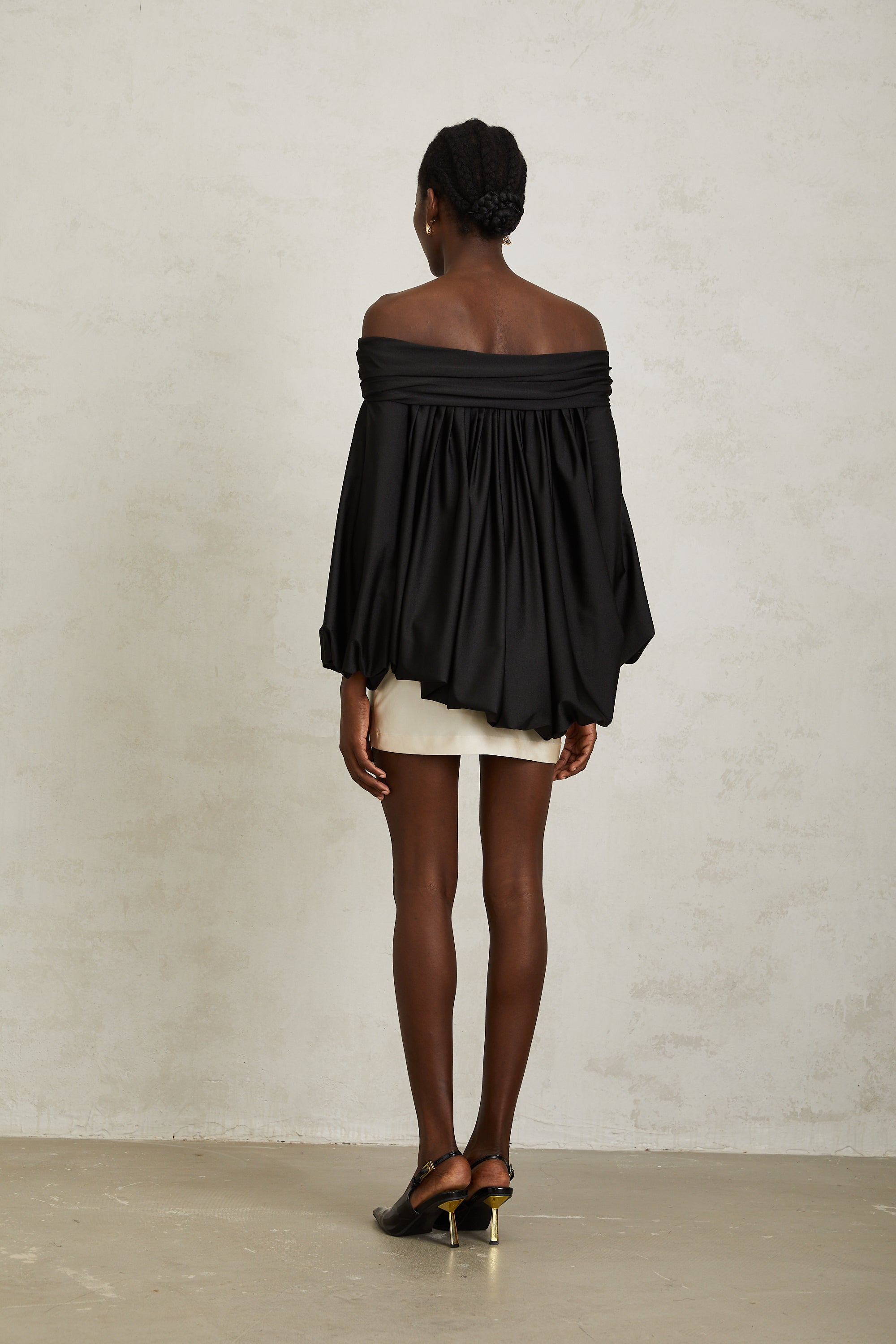 Irene Color Block Panelled Design Mini Dress