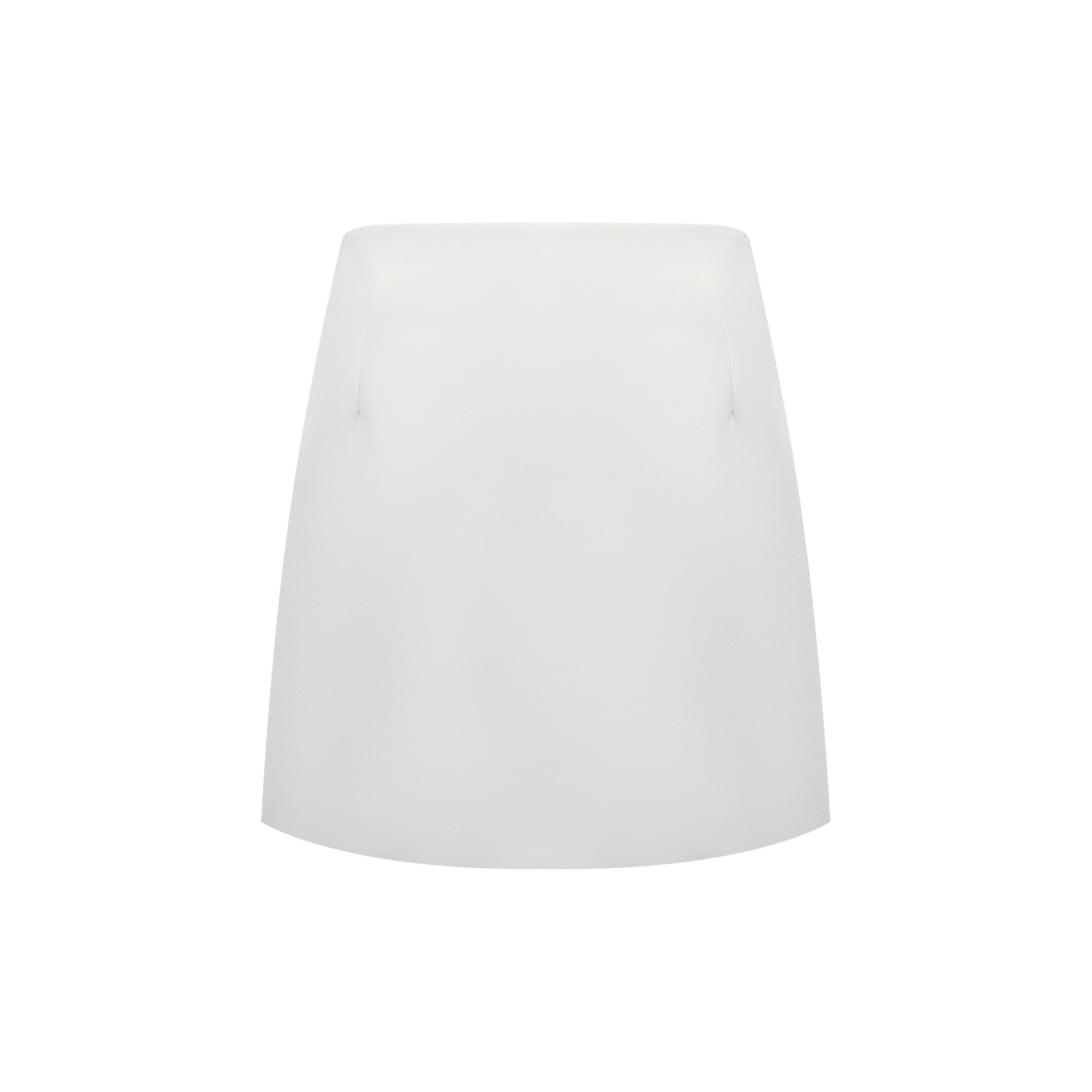Adriana White Barrel Design Jacket & Skirt Set (Final Sale)