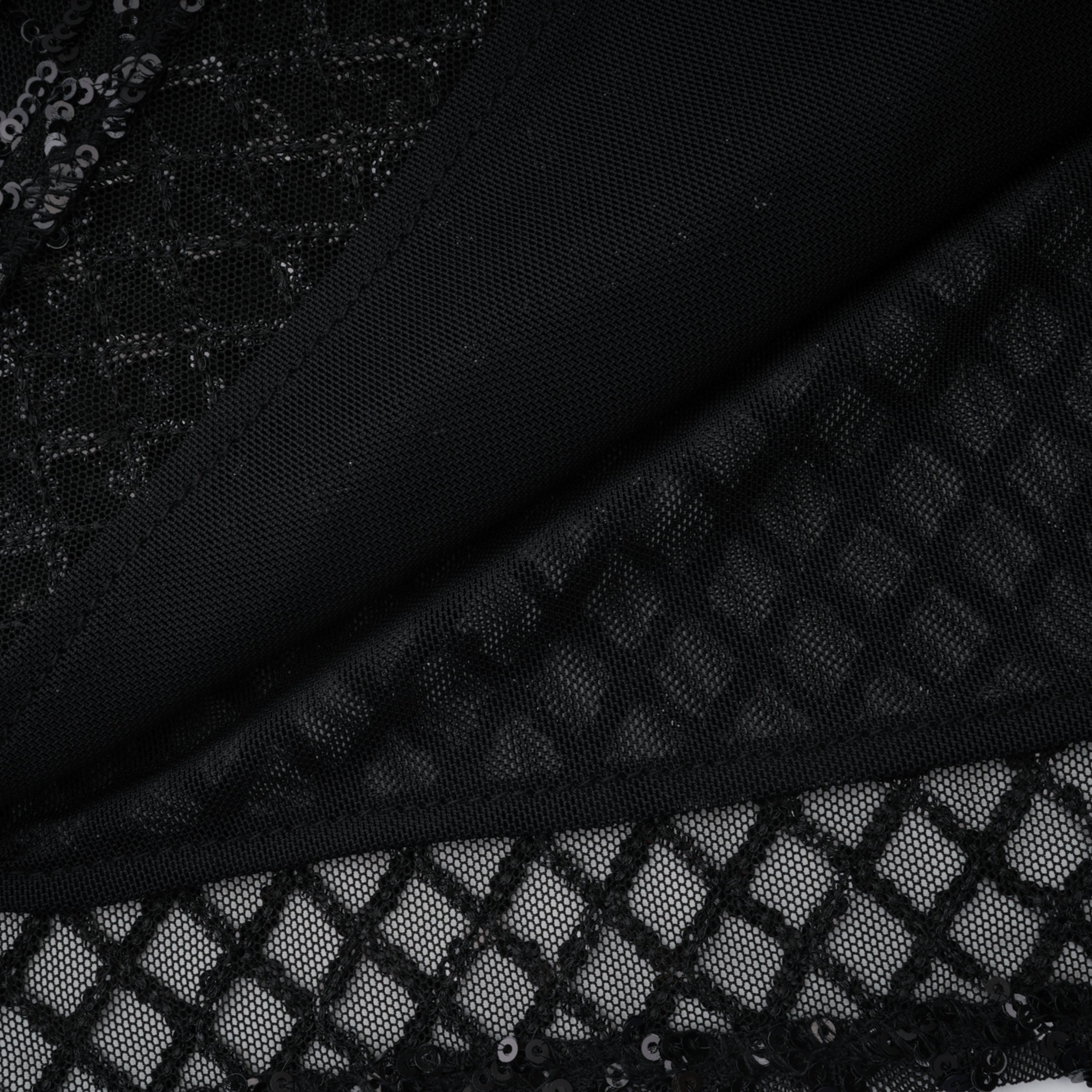 Raelynn Black Deep V-Neck Bodycon Maxi Dress