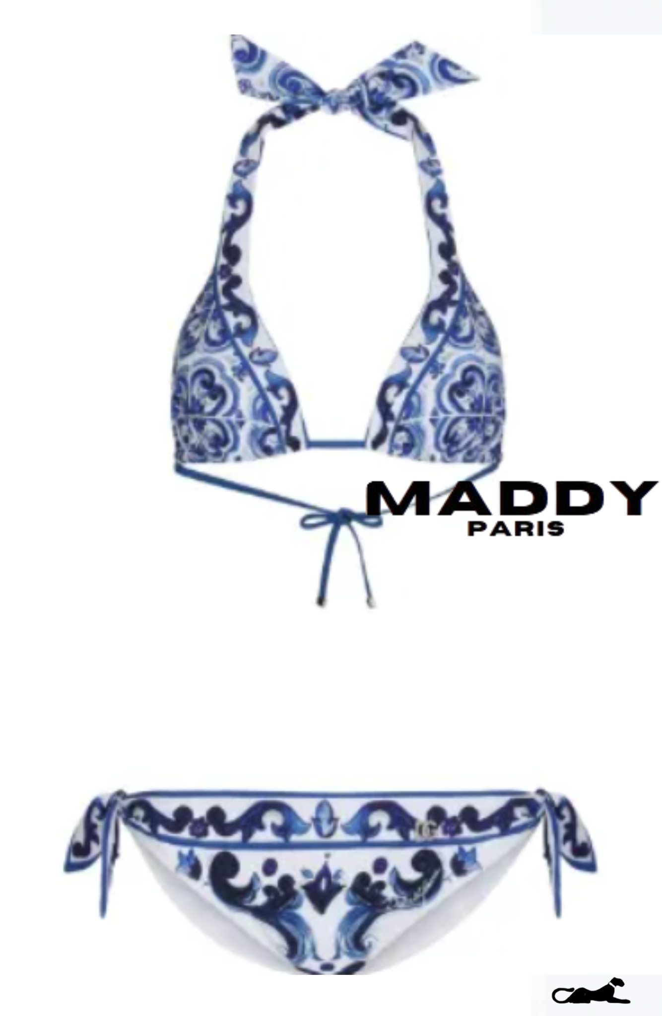 MAJOLICA  BIKINI SET – BLUE