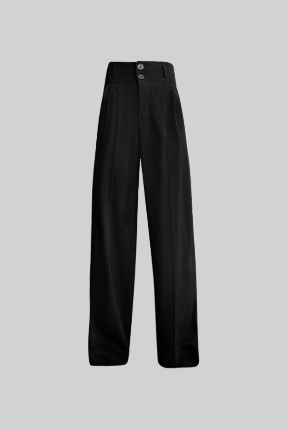 MELIORA High Waist Loose Pants - Black