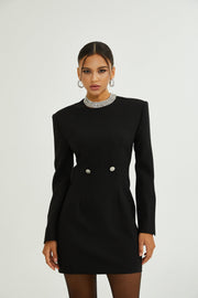 Magali hourglass mini dress