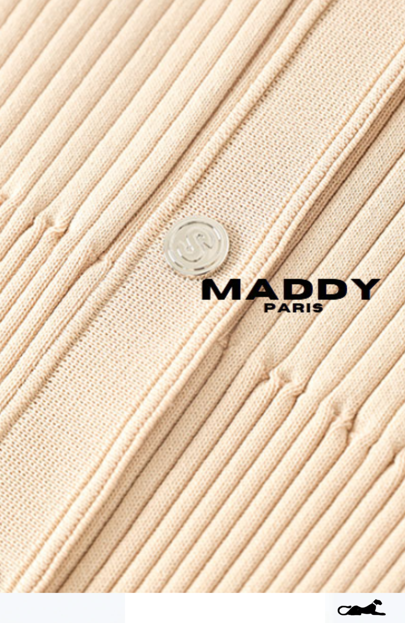 SANDRO KNIT MAXI DRESS WITH STUDS- Beige