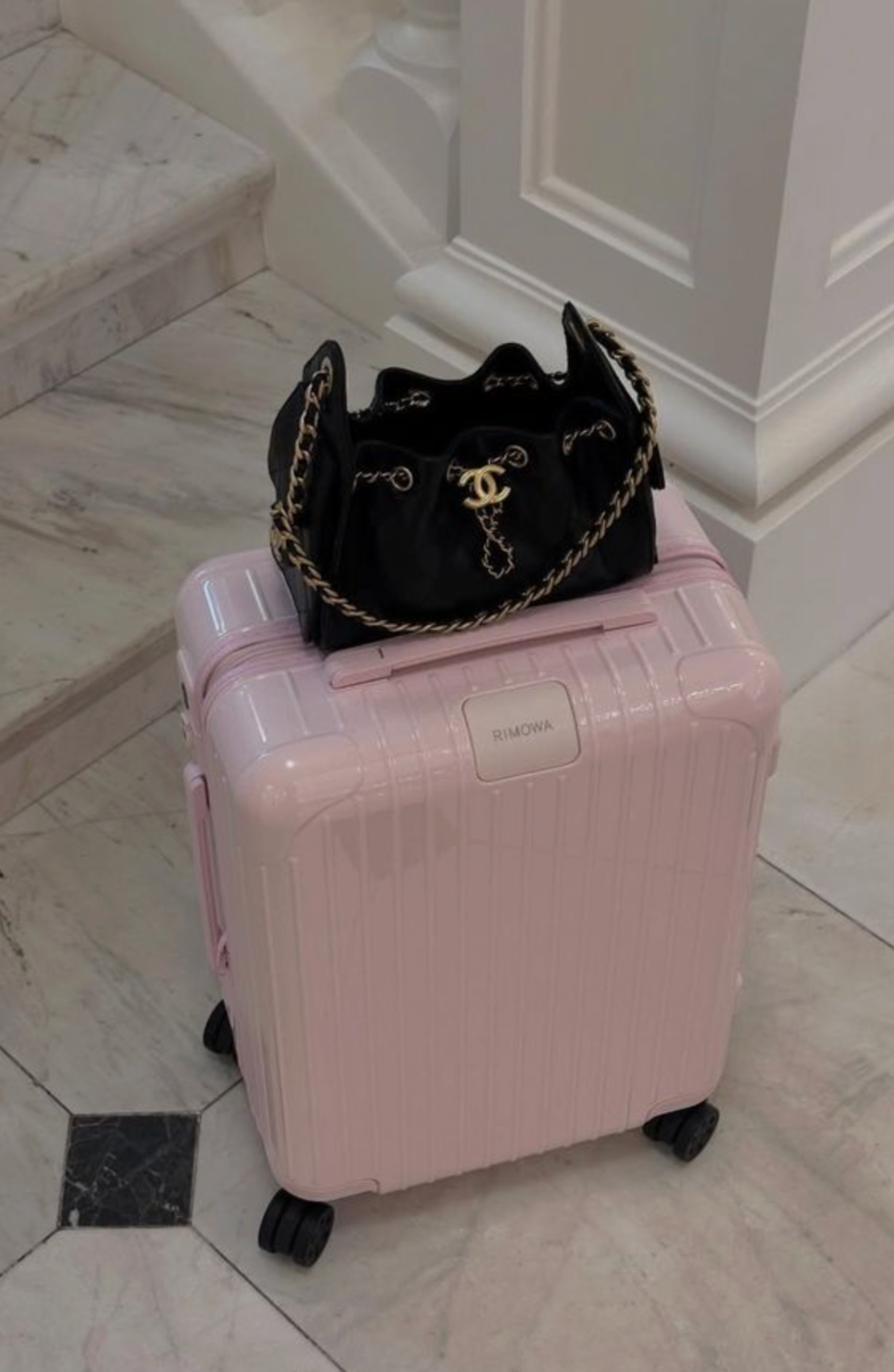 Rimo luggage Rose Ballerina cabin essential - Pink