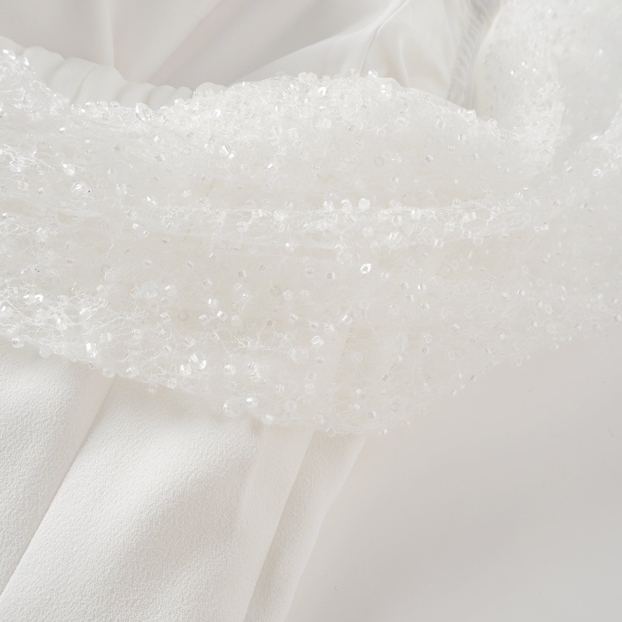 Ulla White Cross Over Bodycon Mini Dress (Final Sale-US Only)