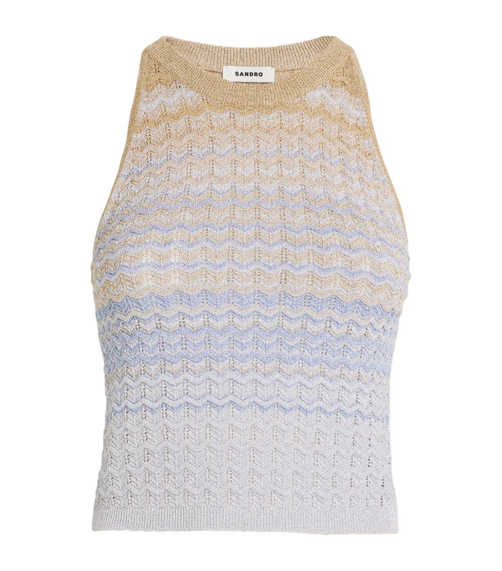 SANDRO Knitted Tank Top