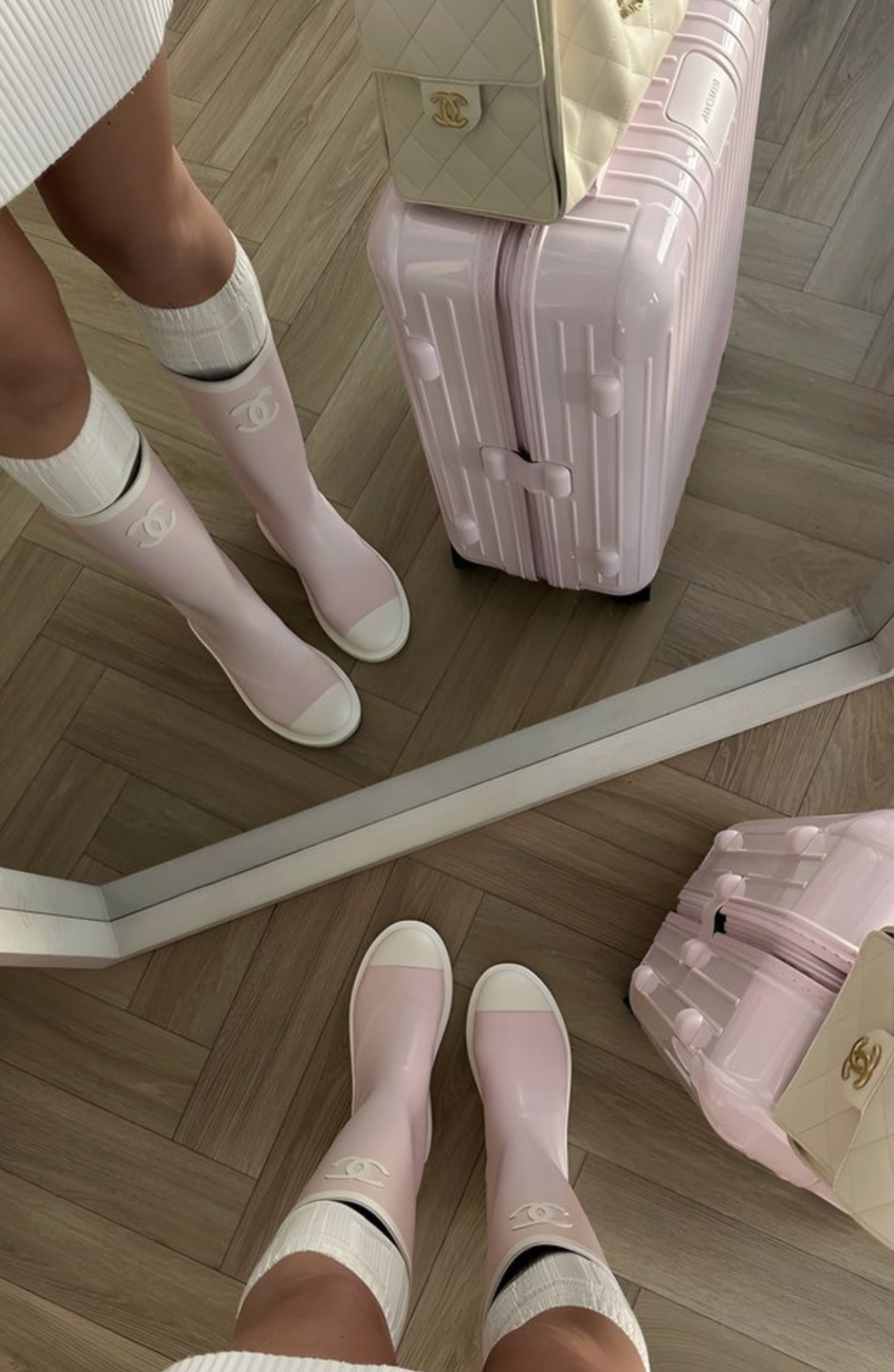 Rimo luggage Rose Ballerina cabin essential - Pink