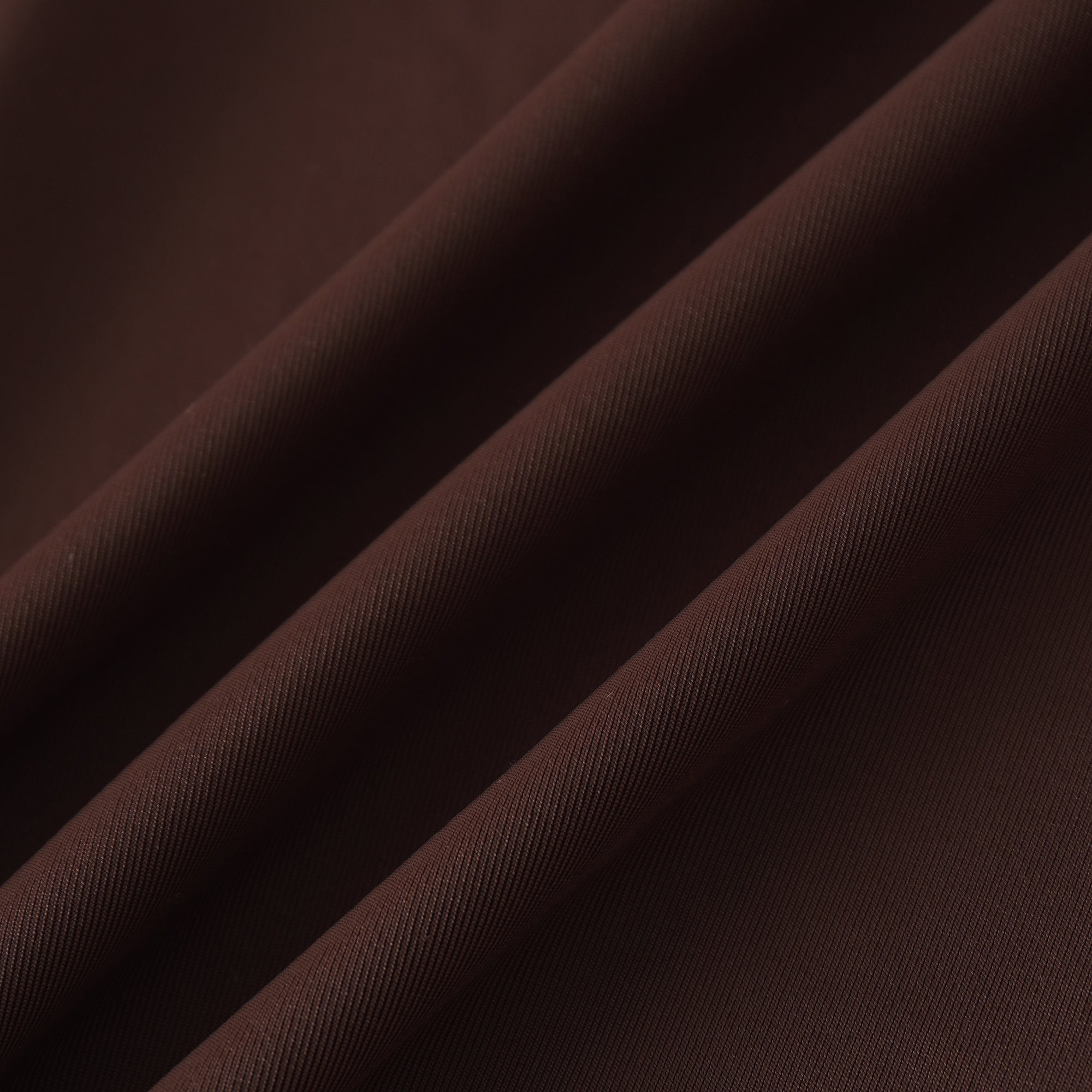 Charitina Brown Fitted Ruched Midi Dress