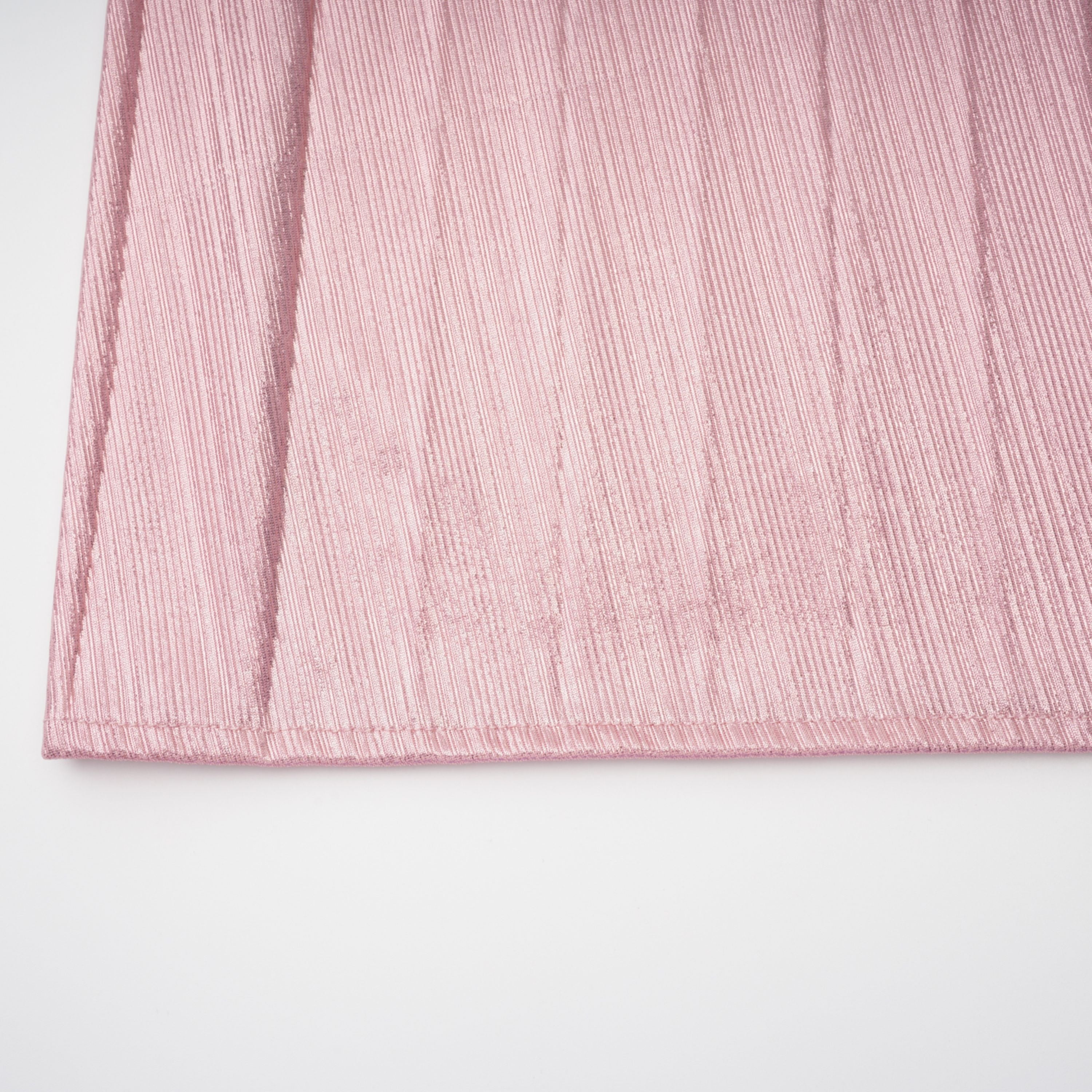 Alchimie Pink Glossy Pleated Maxi Dress (Final Sale-US Only)