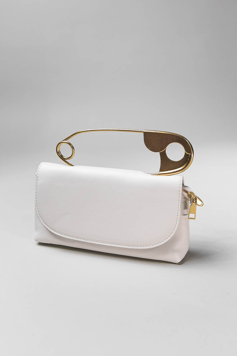 AMARINA Pin bag with shoulder strap - White