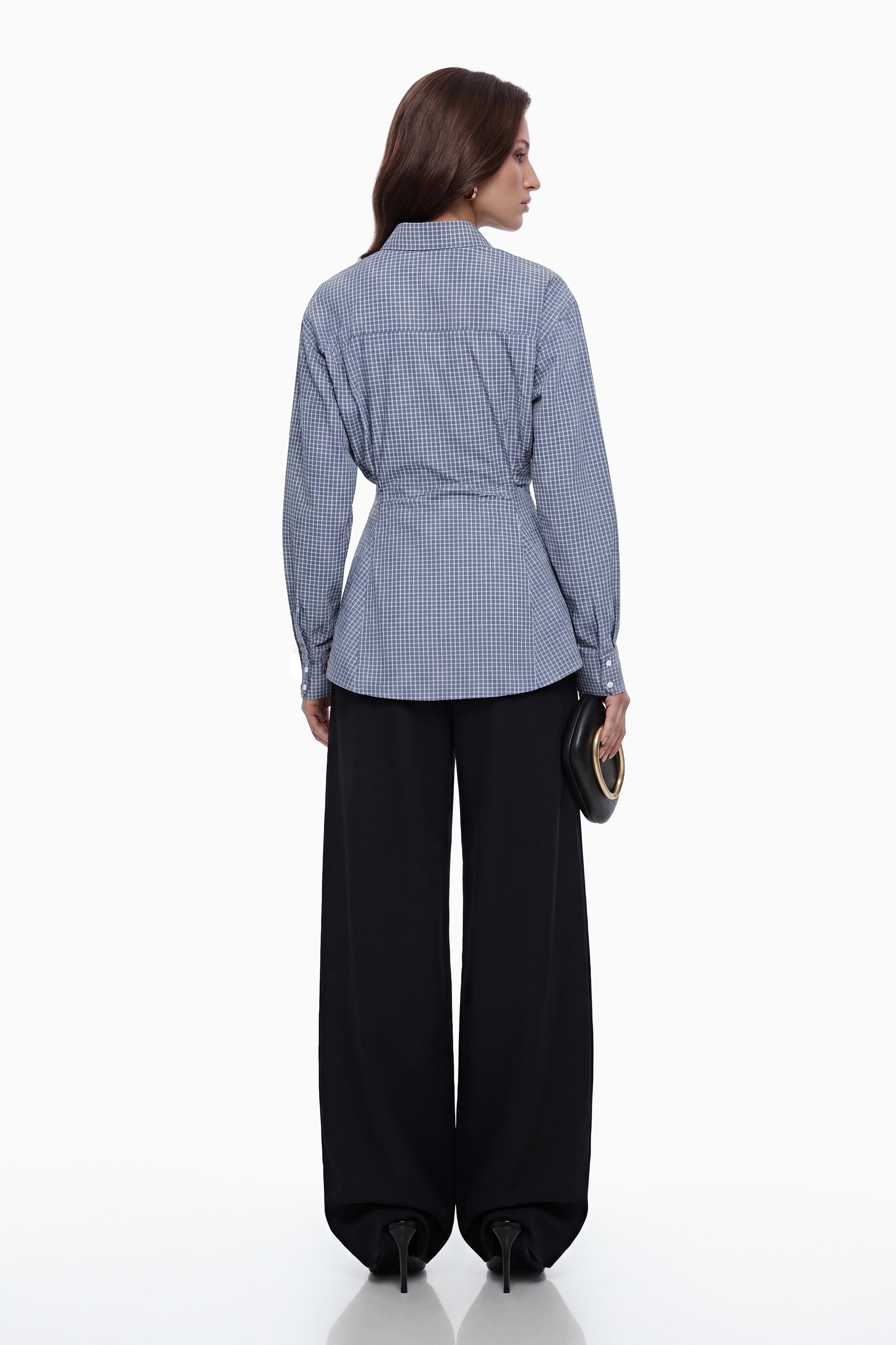 Brooke Blue Button Down Shirt