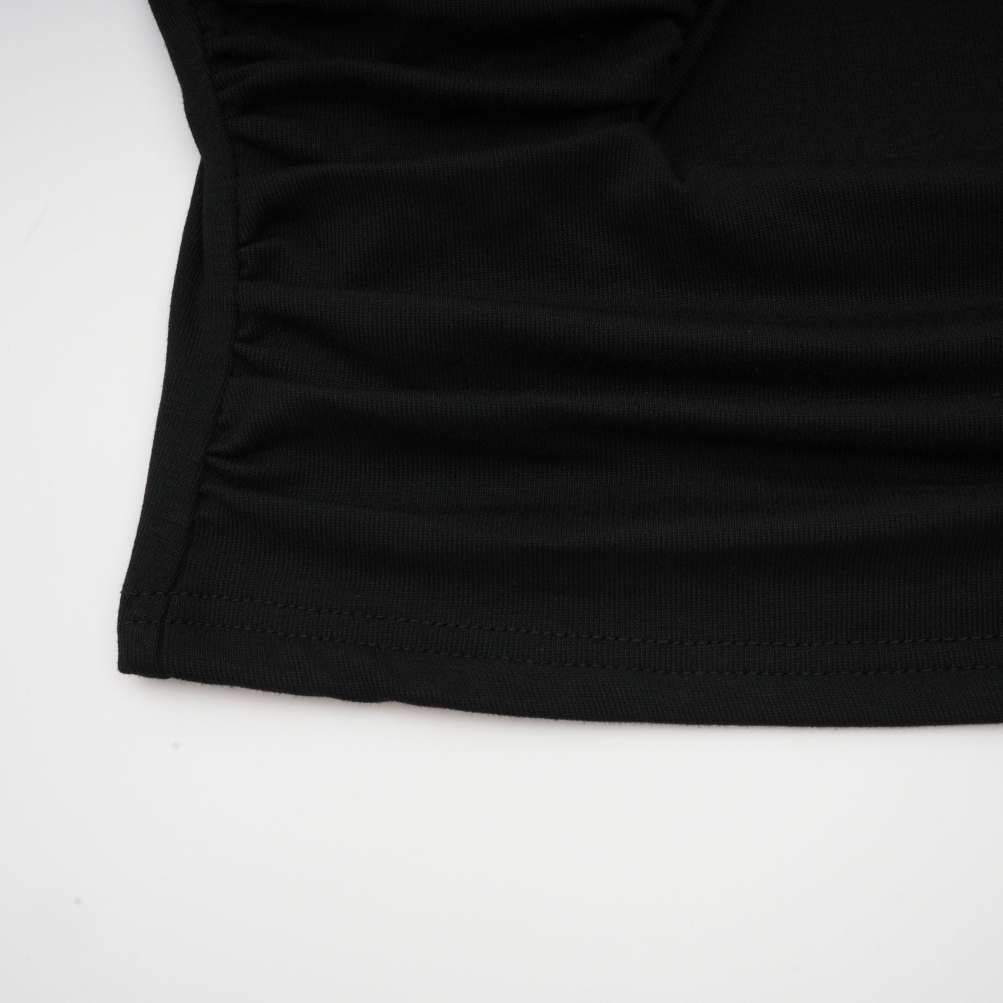 Anaïs Black Open-Front Gathered Top (Final Sale-US Only)