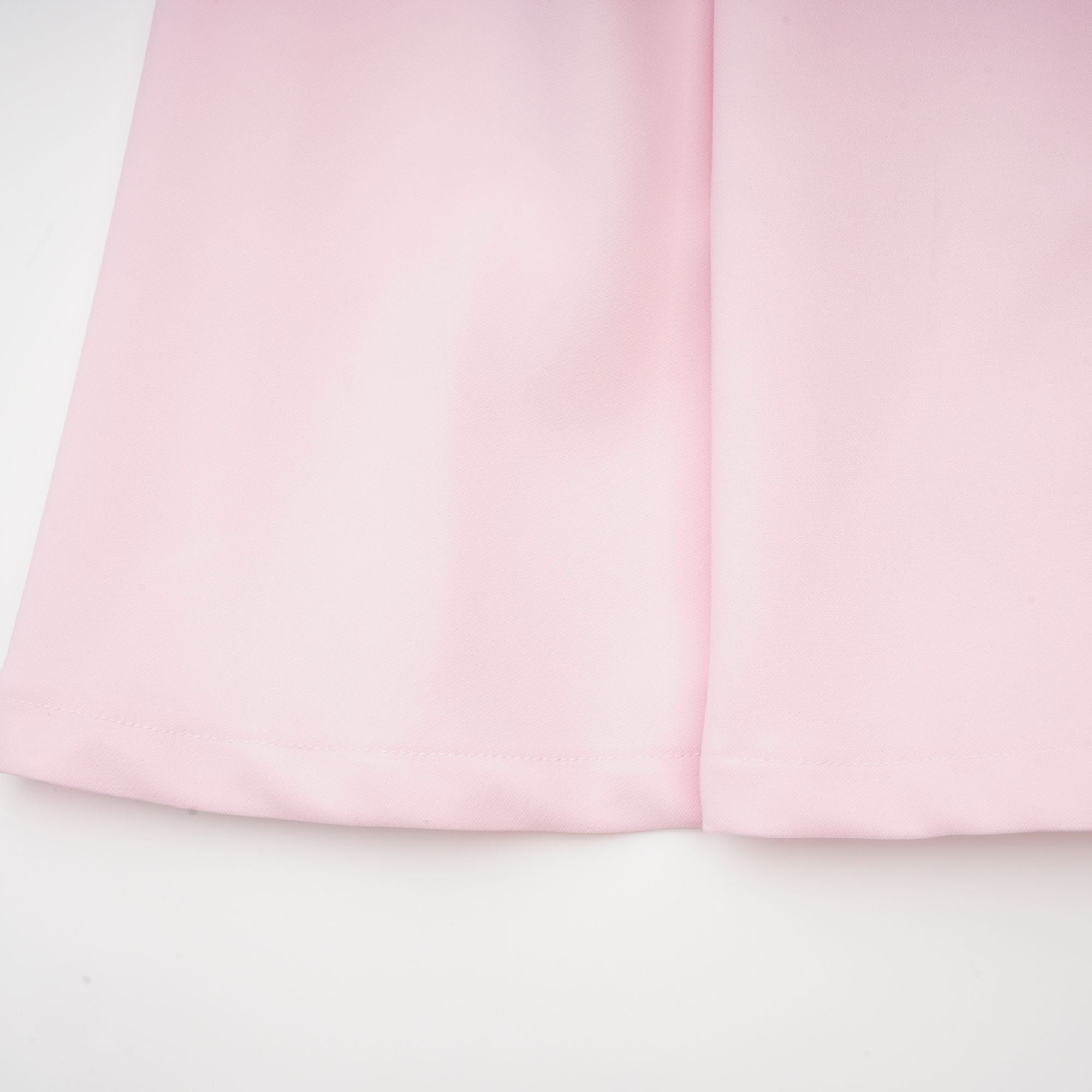 Cassi crystal-accented pink bow midi dress