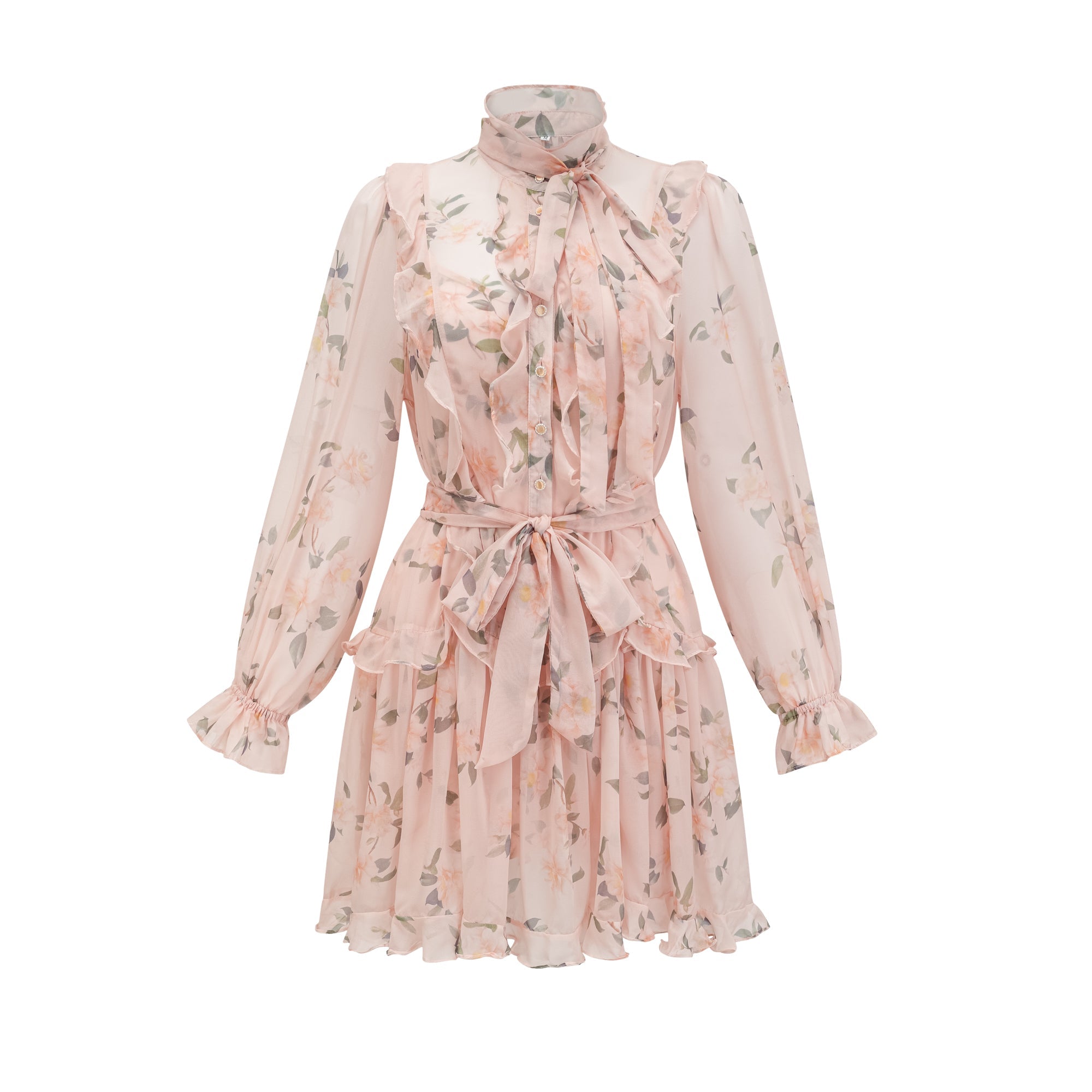 Chantal ruffled mini dress (US Only)