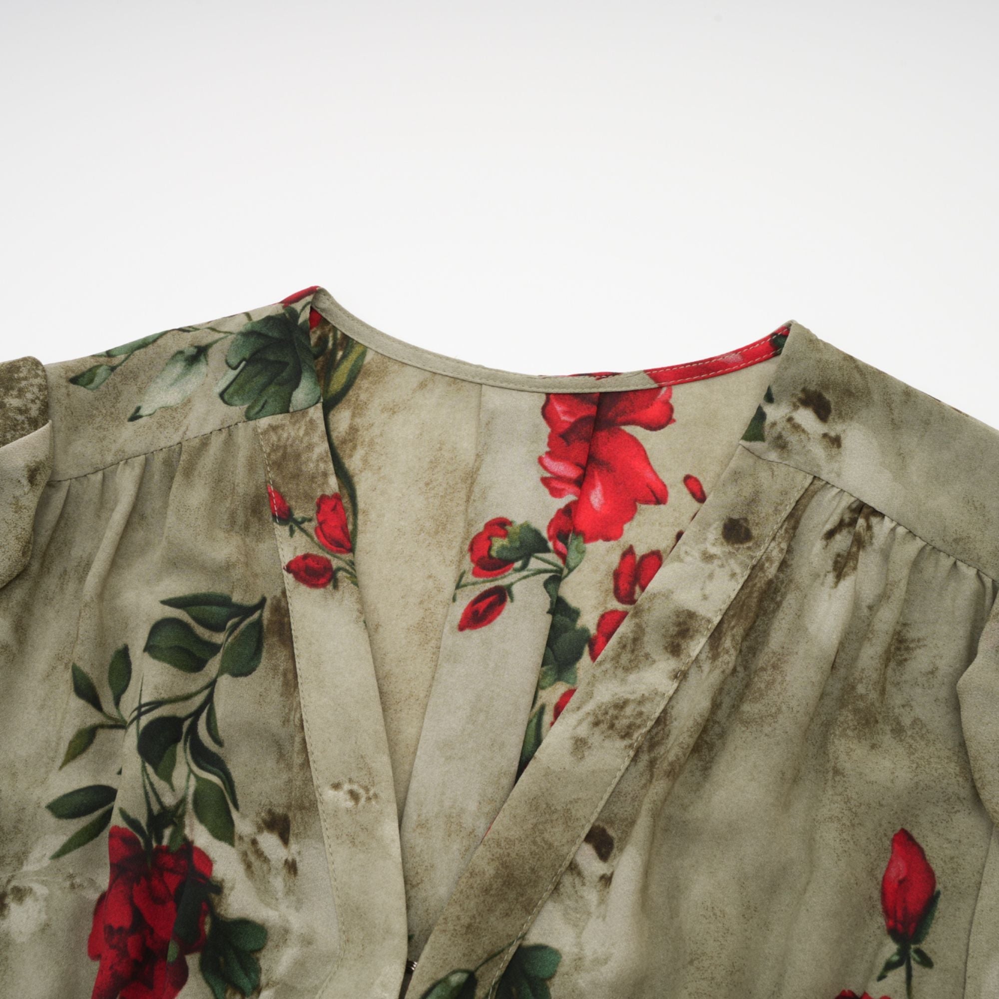 Mélisande floral-print V-neck midi dress (Final Sale-US Only)