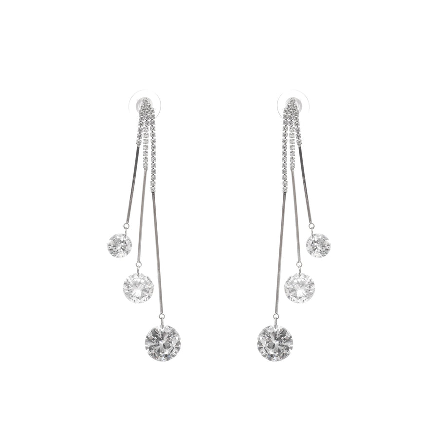 Solada crystal drop earrings