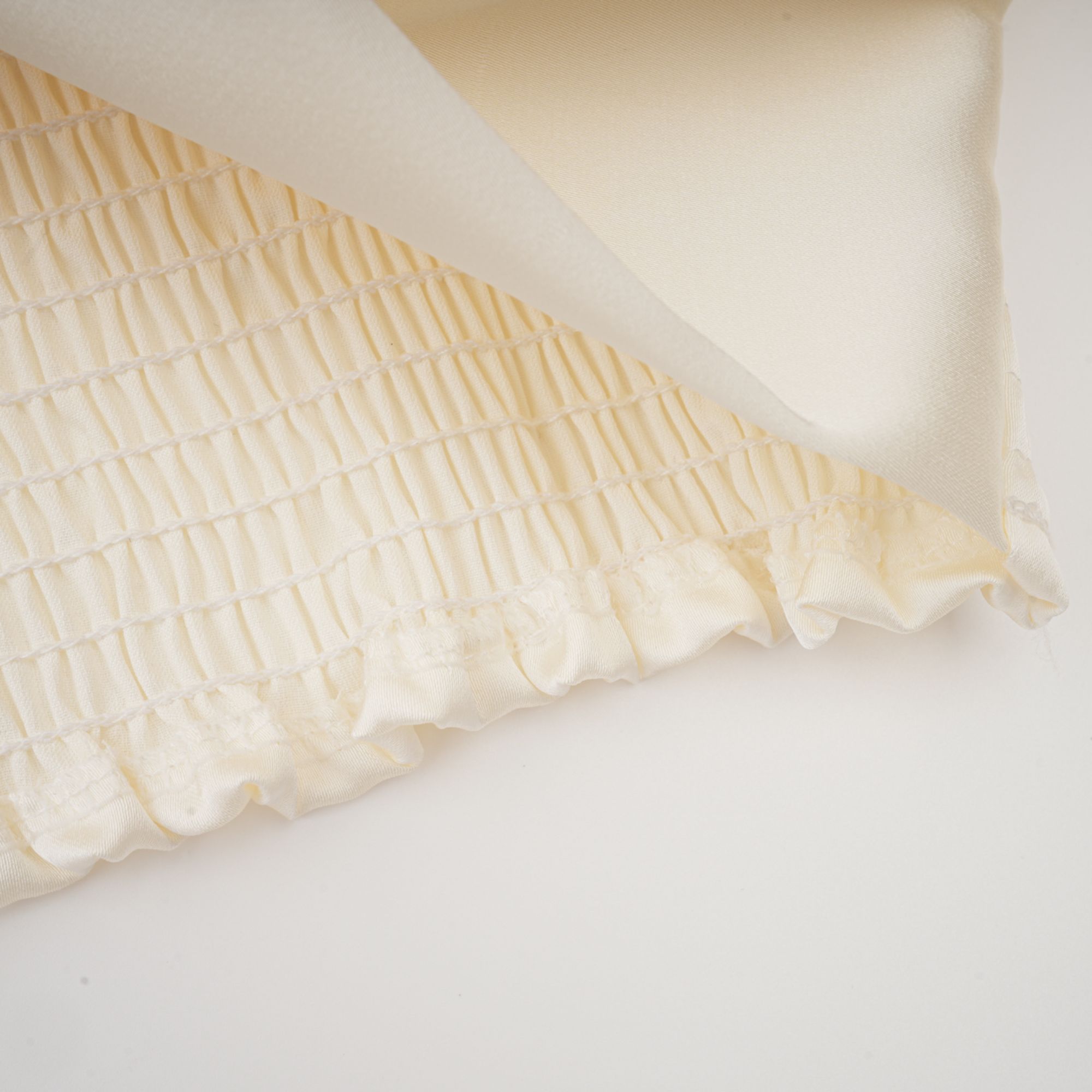 Nouria white faux-flower twist cropped top (Final Sale-US Only)