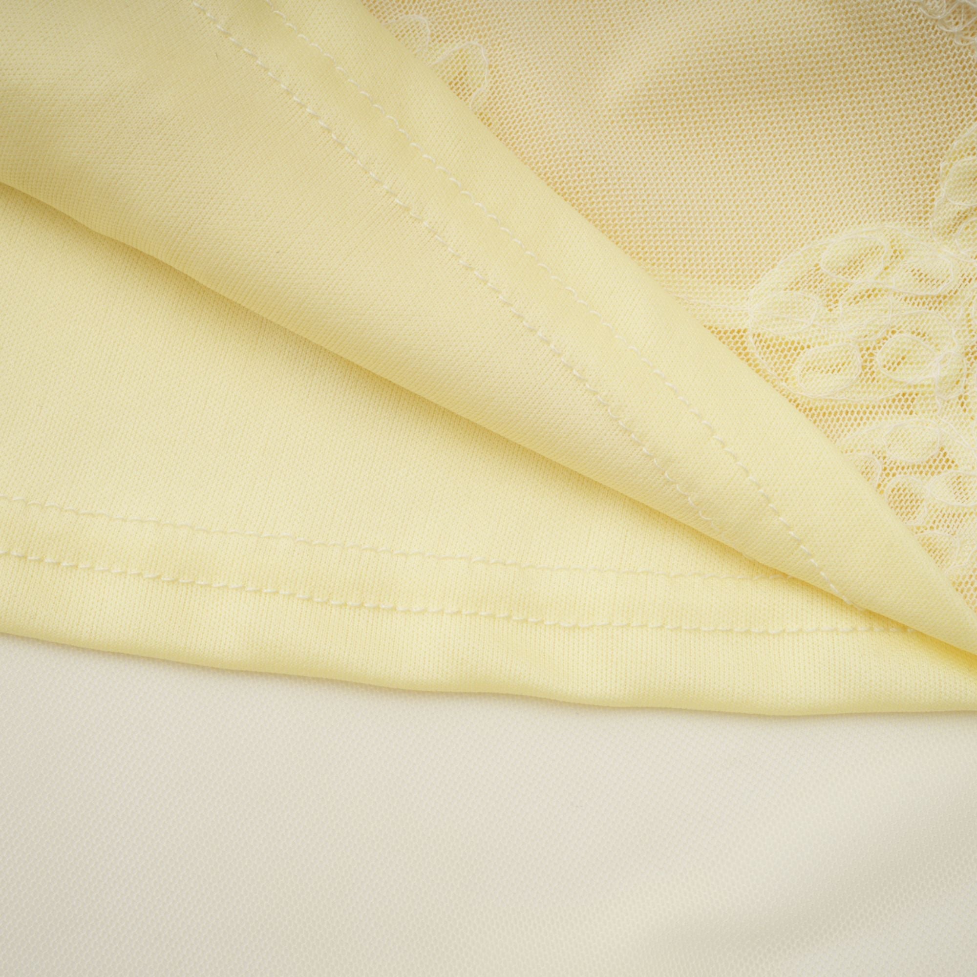 Théoline Yellow Floral Appliqué Corset Maxi Dress (Final Sale-US Only)
