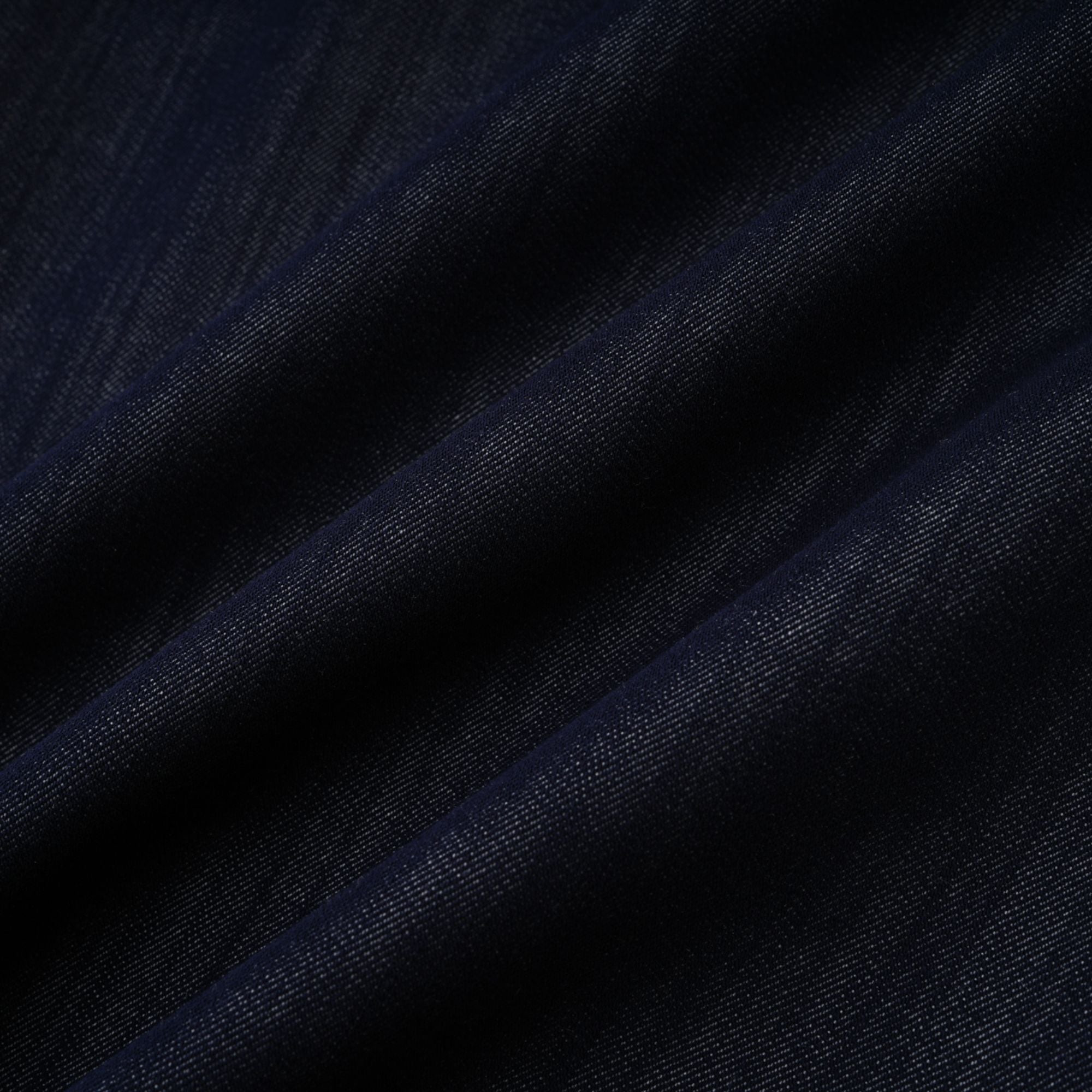 Sandrine blue denim semi-sheer bodysuit (Final Sale-US Only)