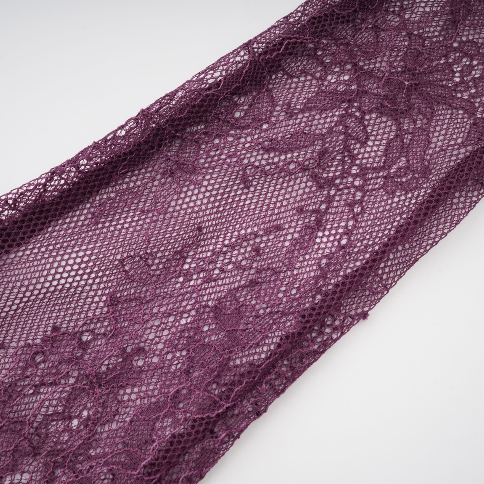Borbála Magenta Lace Bodice Ruched Maxi Dress