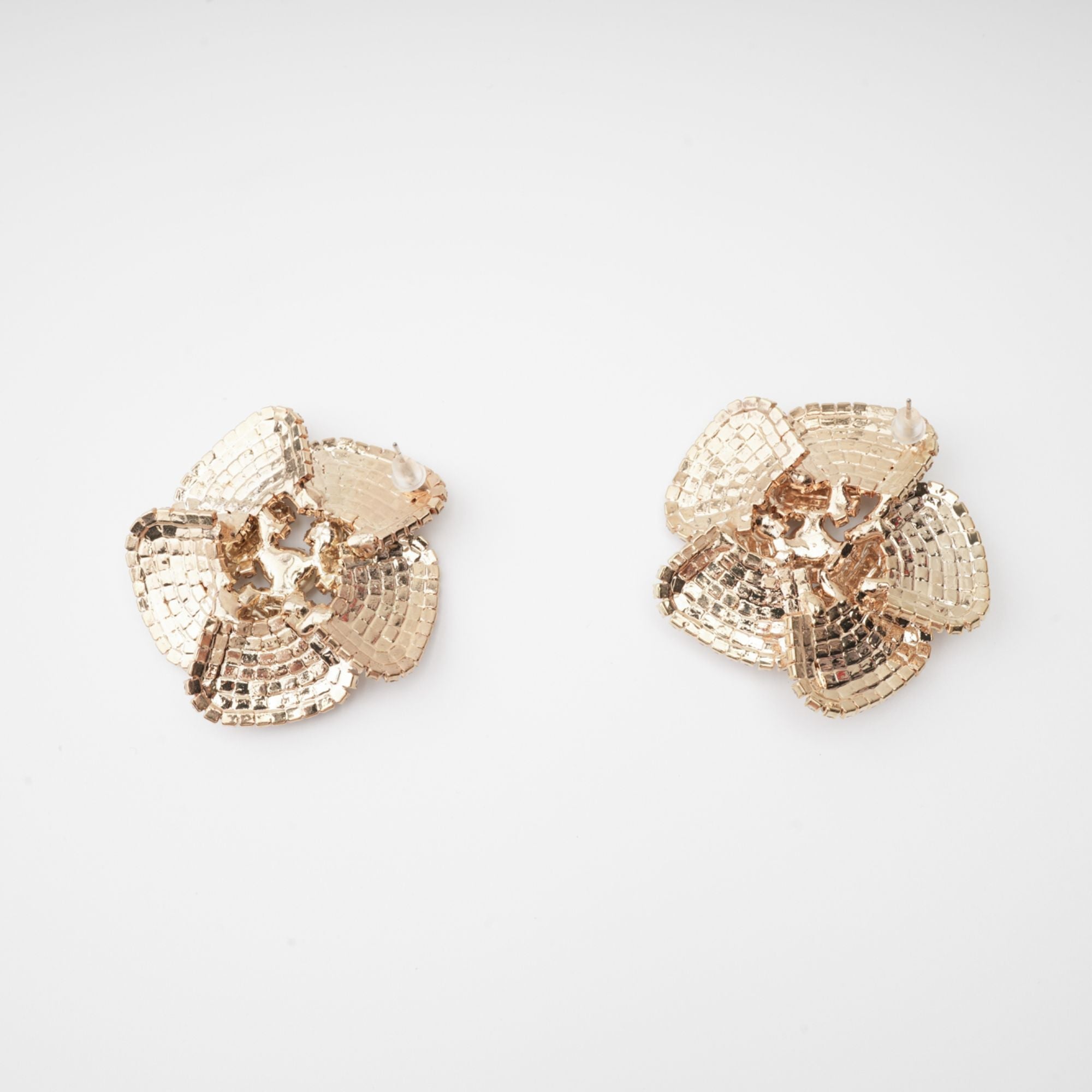 Saira crystal-embellished floral earrings (Final Sale)