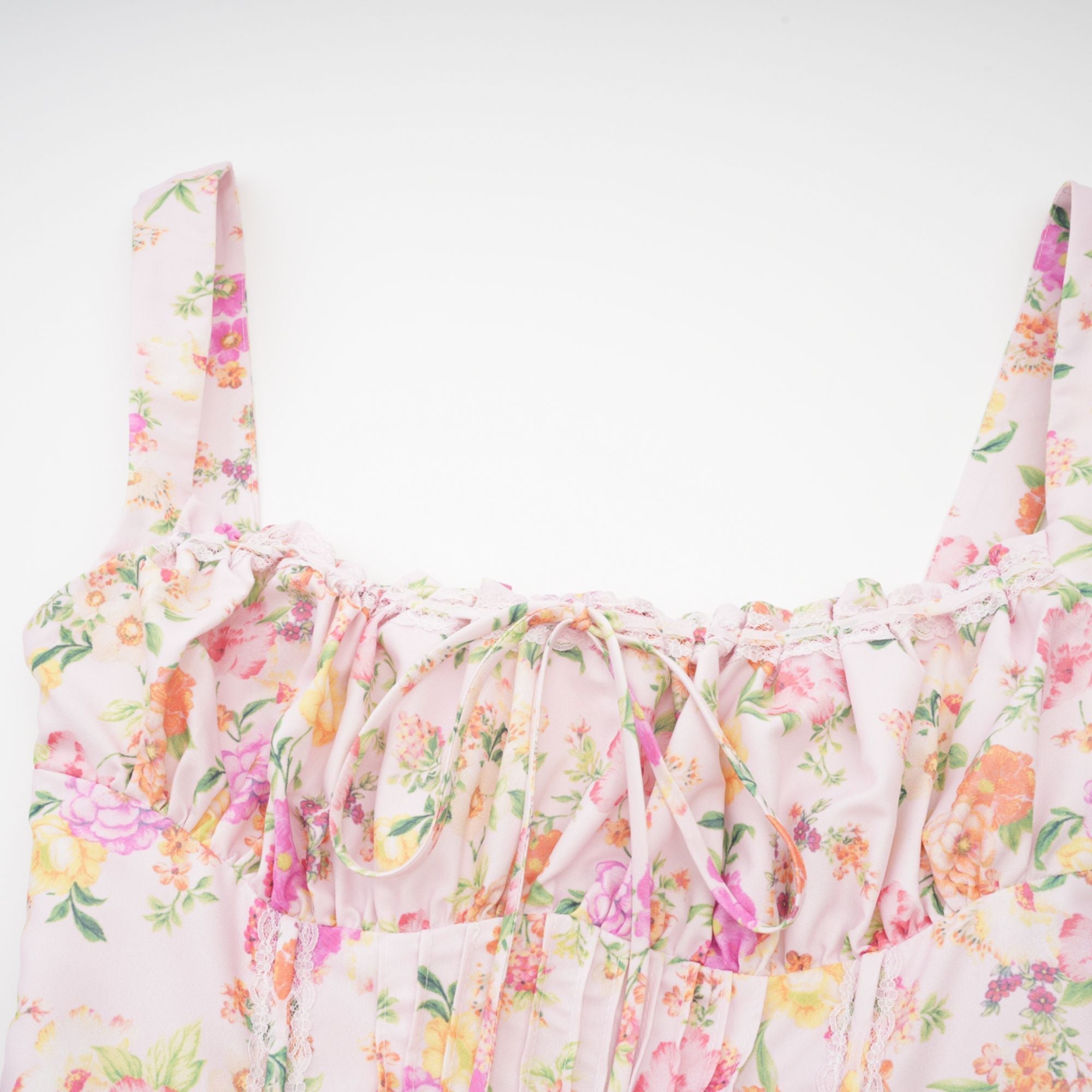 Kara floral-print cotton mini dress (Final Sale)