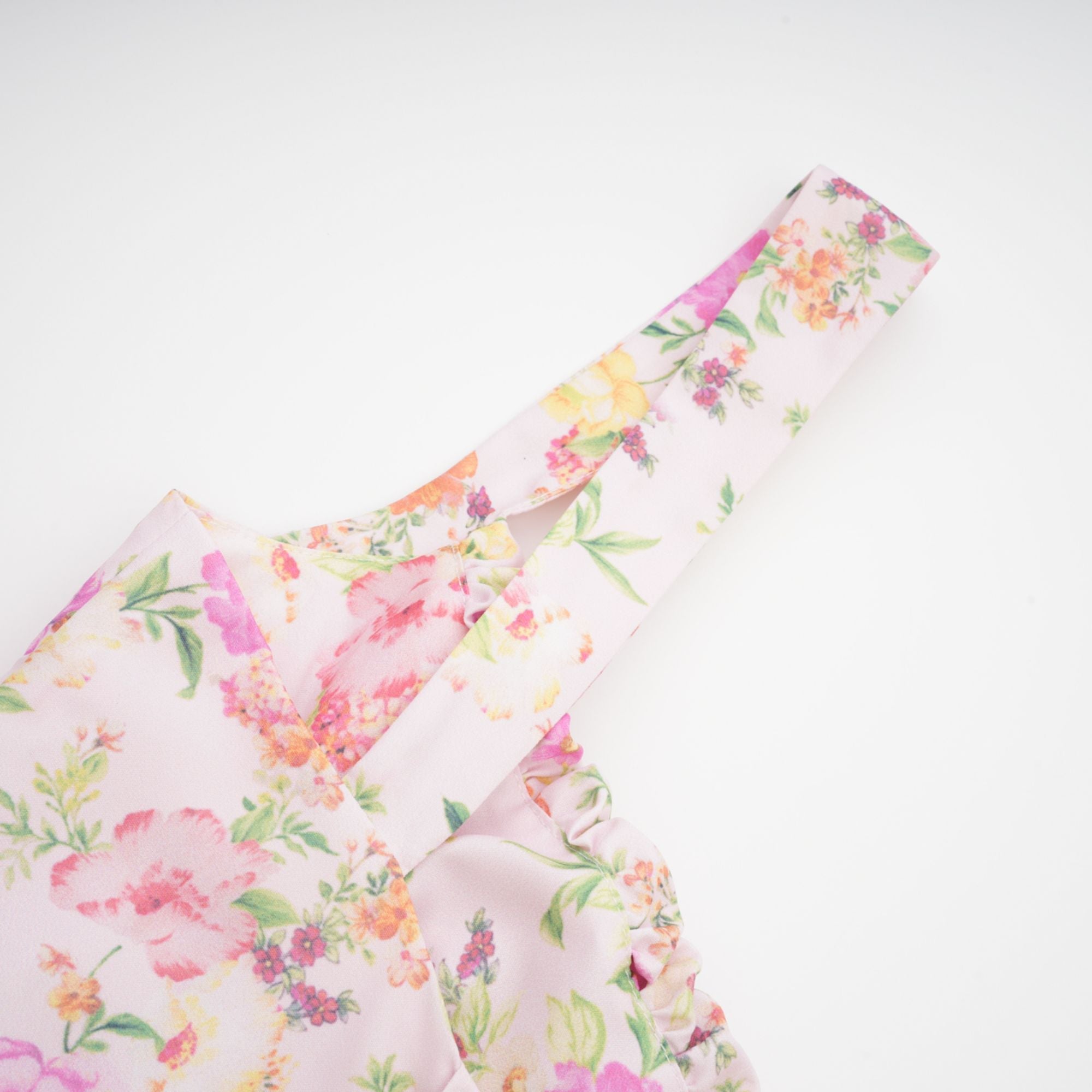 Kara floral-print cotton mini dress (Final Sale)