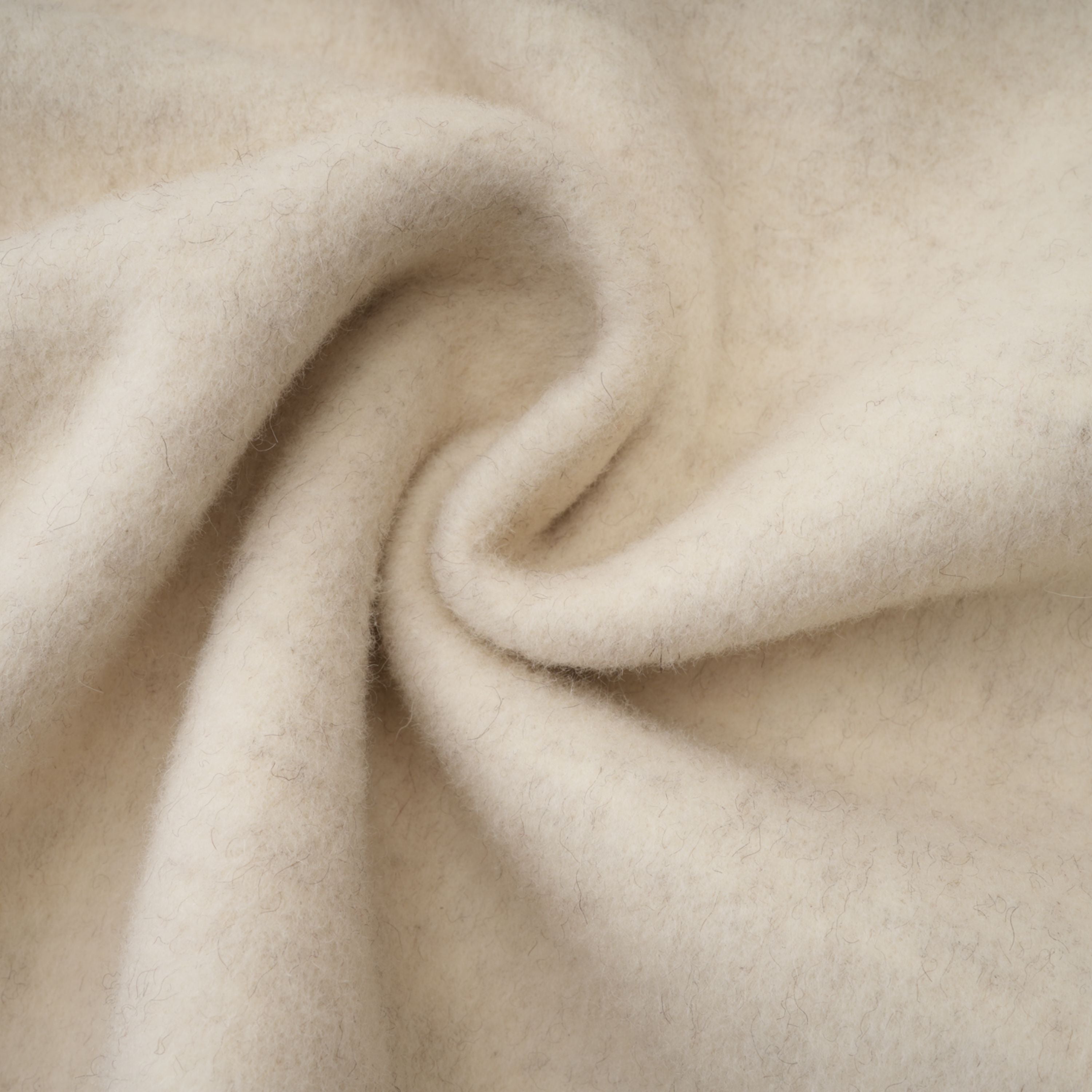 Cecilia White Belted Fur Trim Coat (Final Sale-US Only)