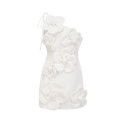 Liane White Floral Off-Shoulder Mini Dress (Final Sale-US Only)