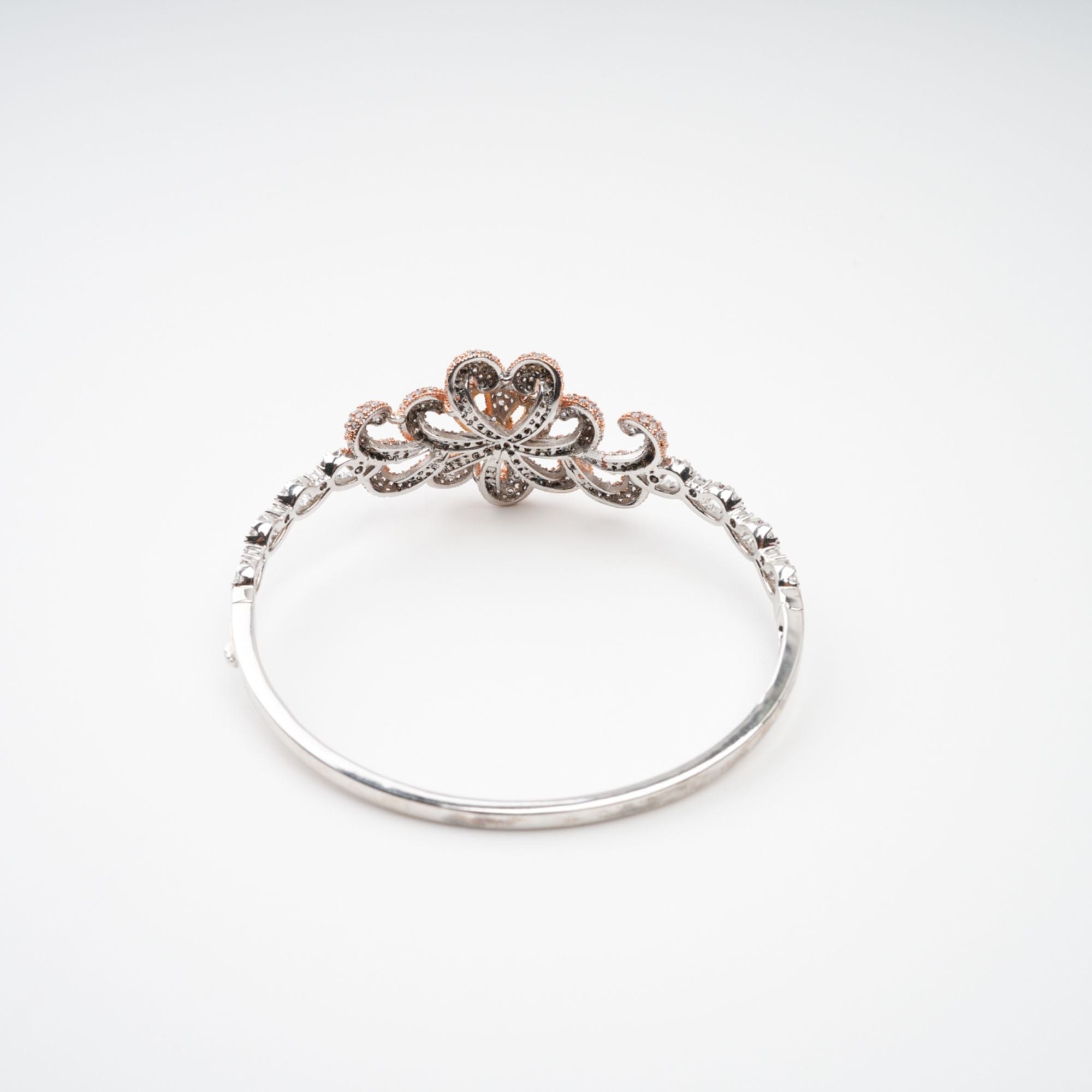 Anthemon Gold Tone Crystal Embellished Bracelet