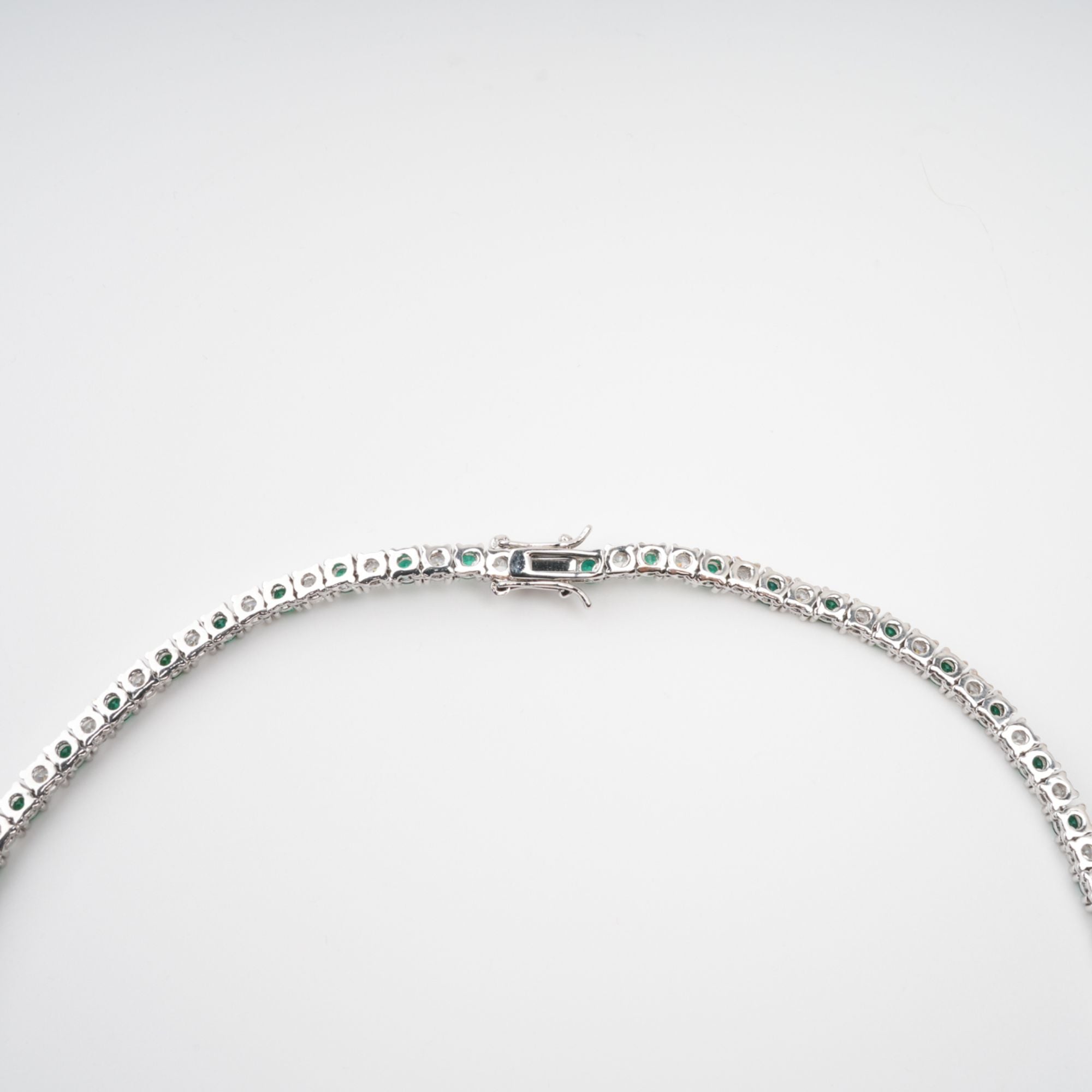 Héloïse Green Crystal Embellished Necklace