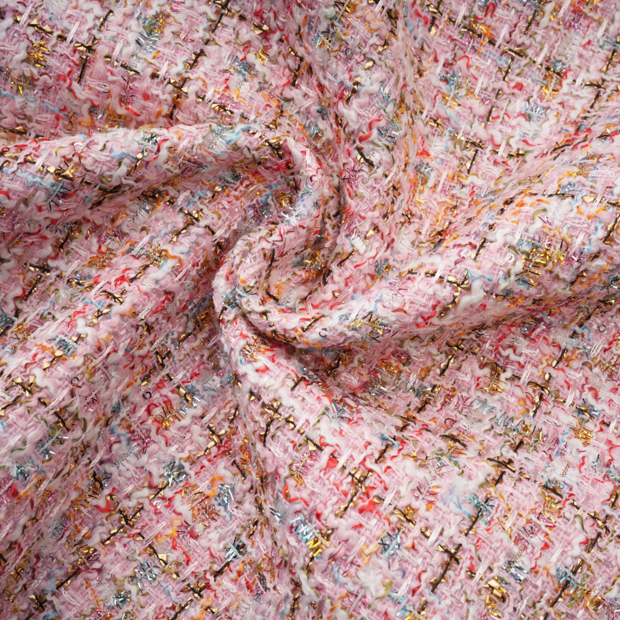 Aoife pink embellished tweed mini dress (US Only)