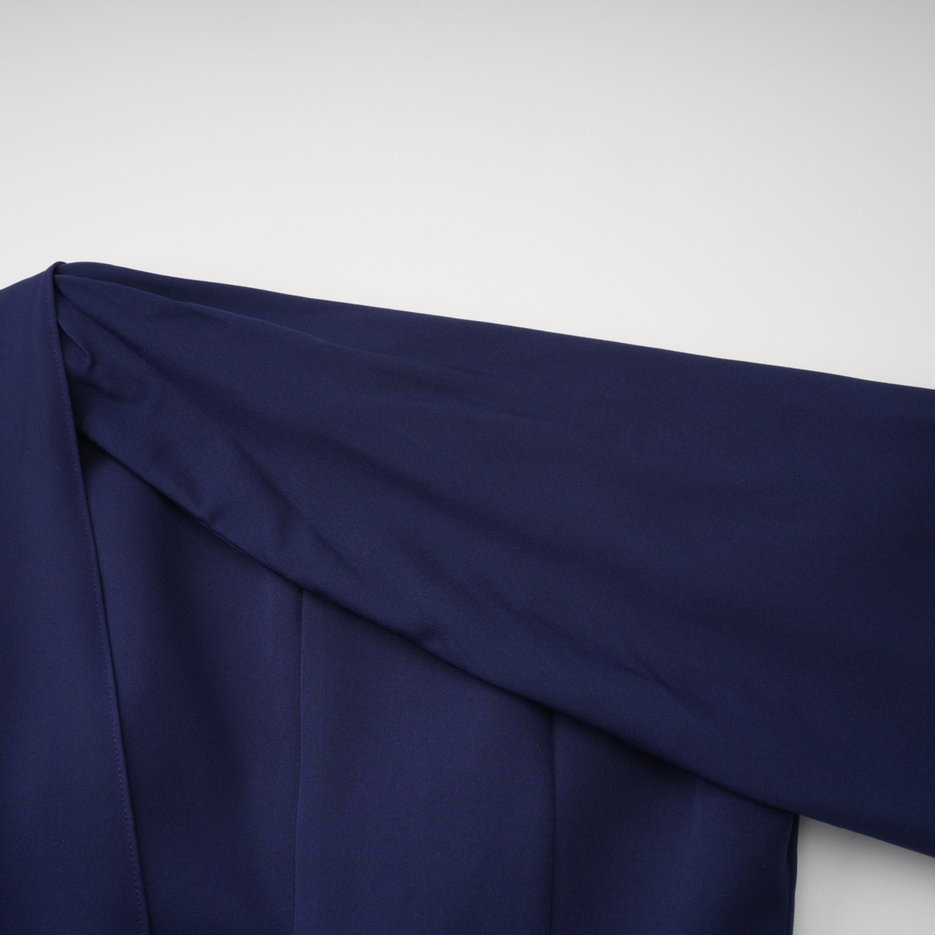 Melokuhle Navy Blue Ribbon Design Midi Dress