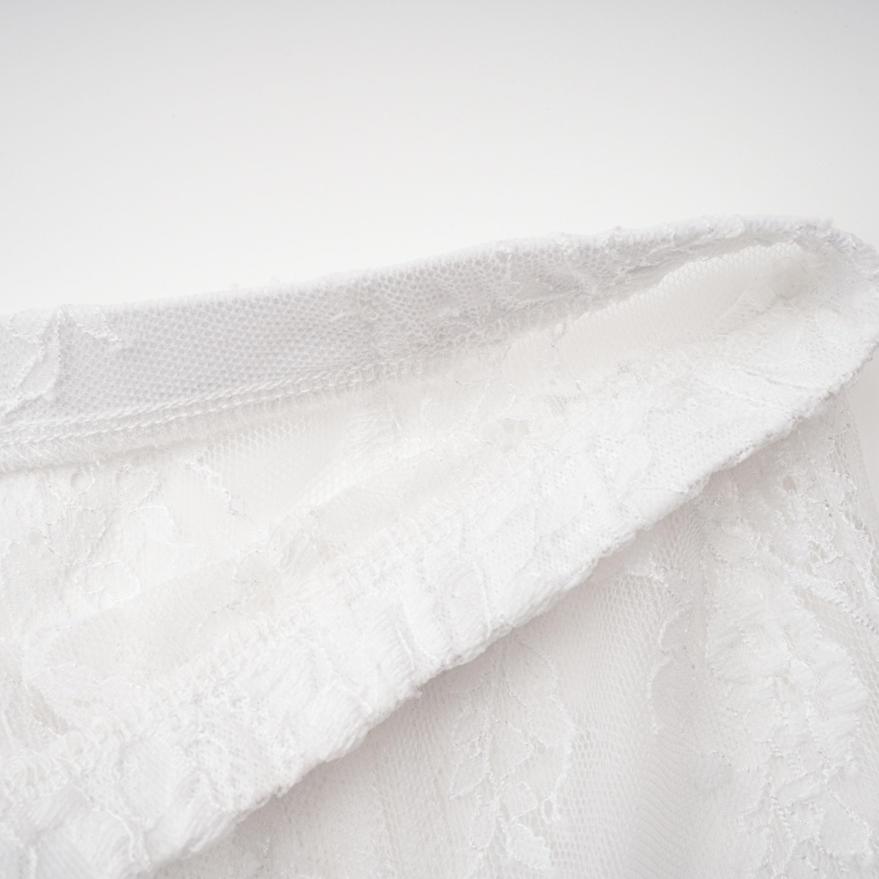Margherita White Floral Lace Dress & Skirt Set (Final Sale-US Only)
