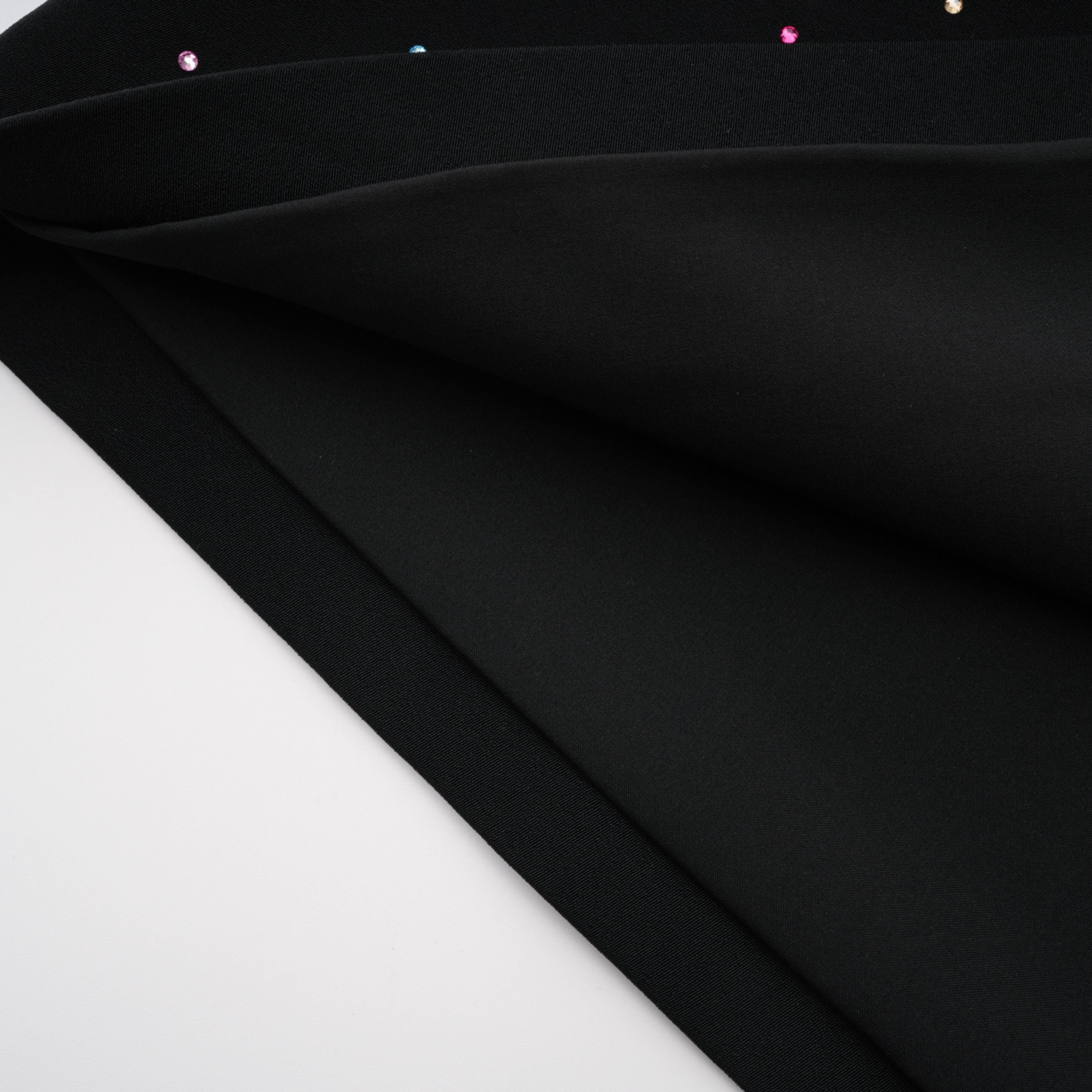 Rosaria Black Embellished Constellation Mini Dress (Final Sale)
