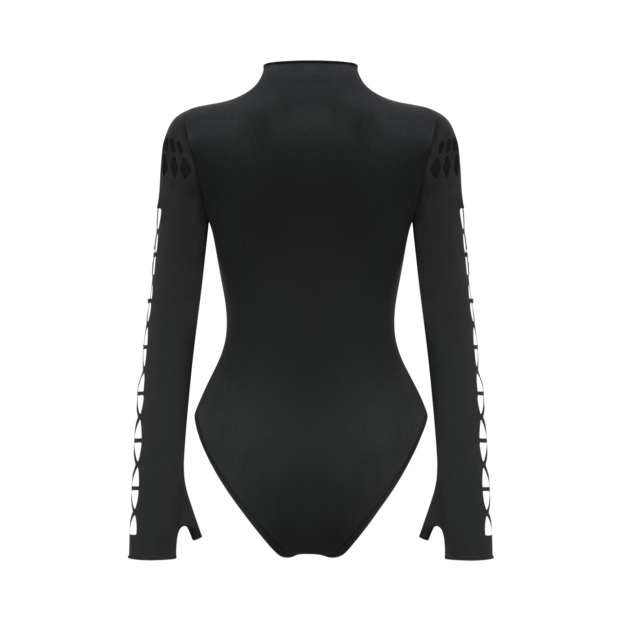 Capriana Long-Sleeve Cutout Bodysuit (Final Sale)