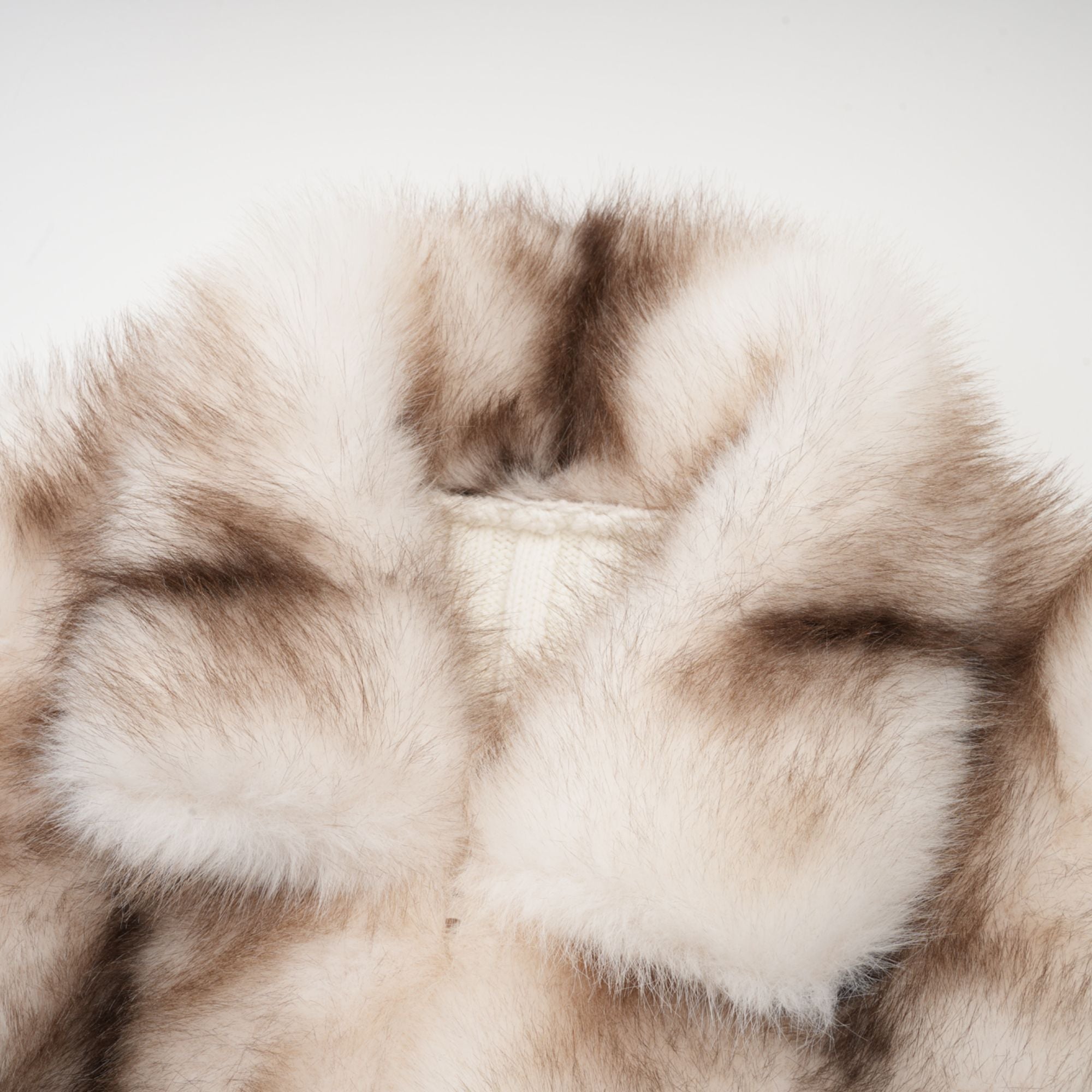 Laetiecia faux-fur ribbed-knit jacket (Final Sale)