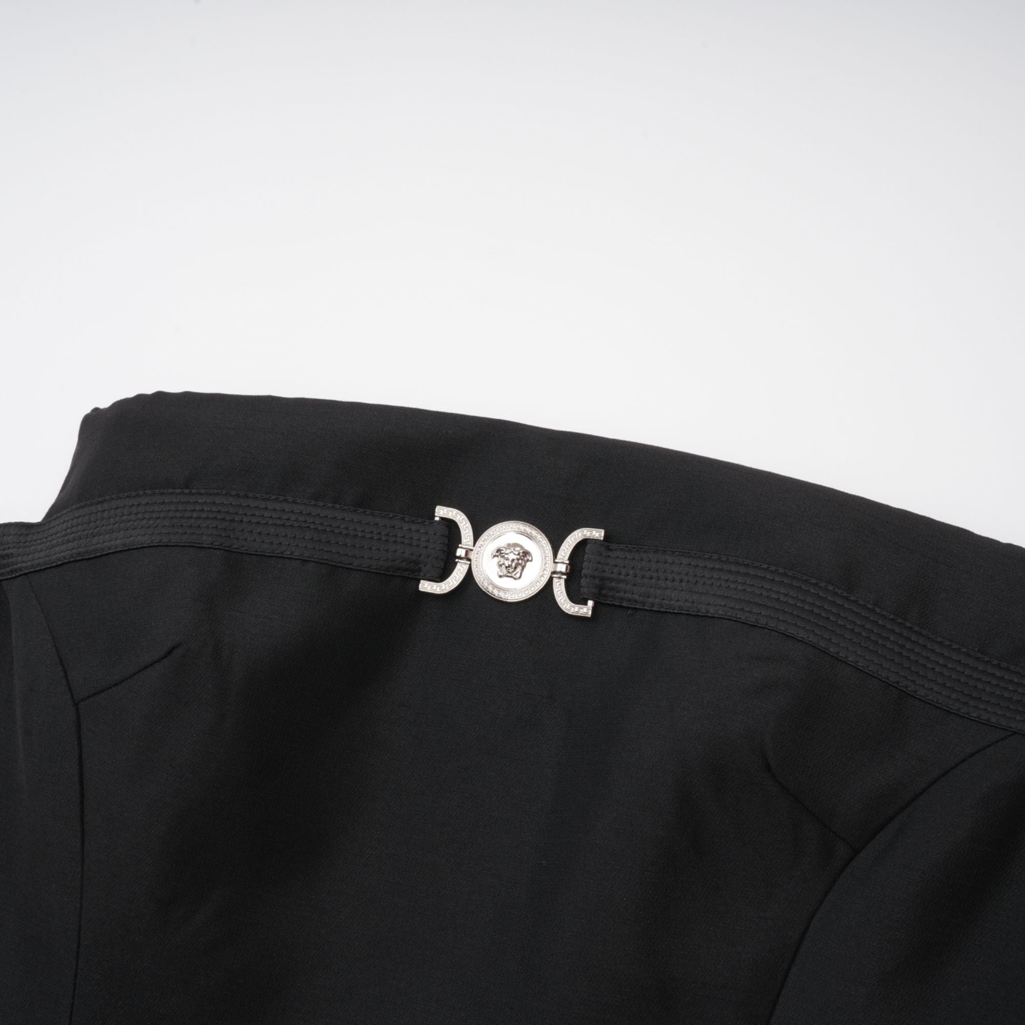 Margaux black top & skirt matching set