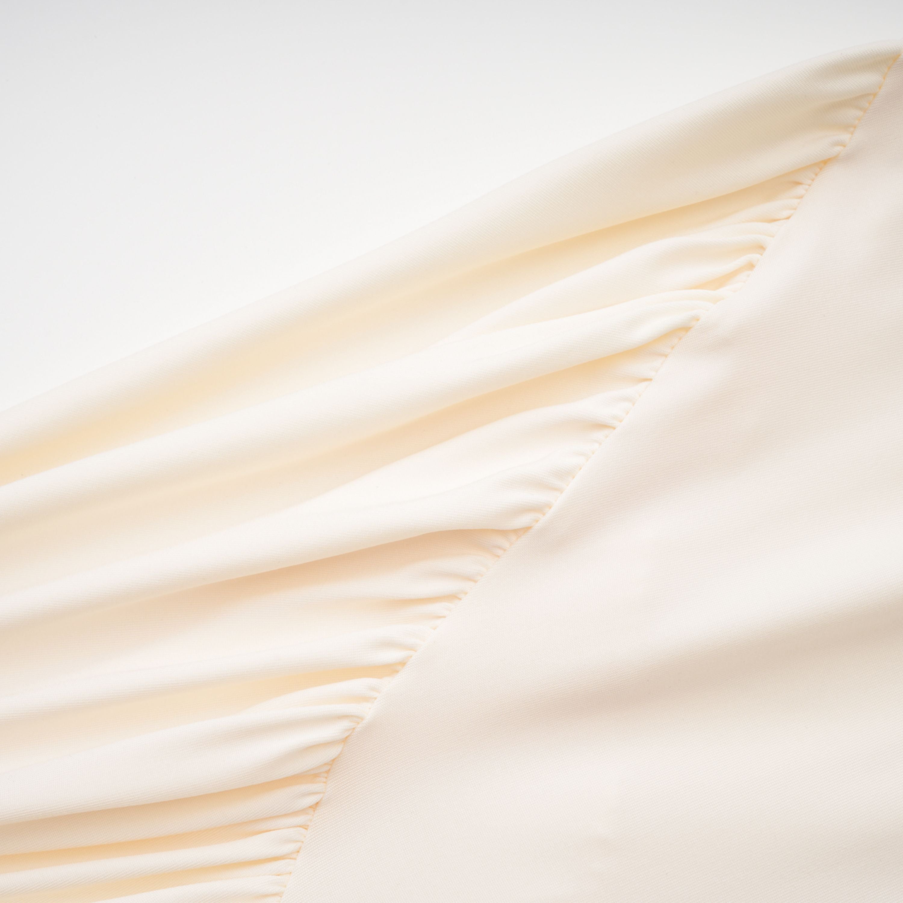 Harriet White Cut Out Ruched Maxi Dress (Final Sale-US Only)