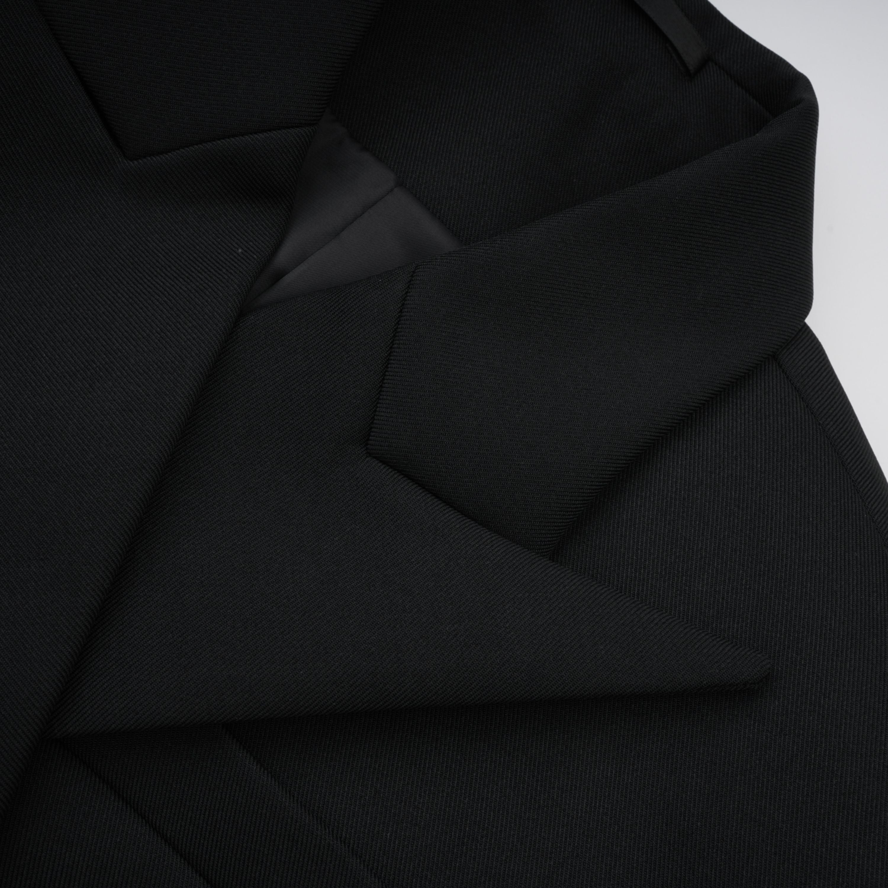 Dianthe Black Double-Breasted Oversize Blazer