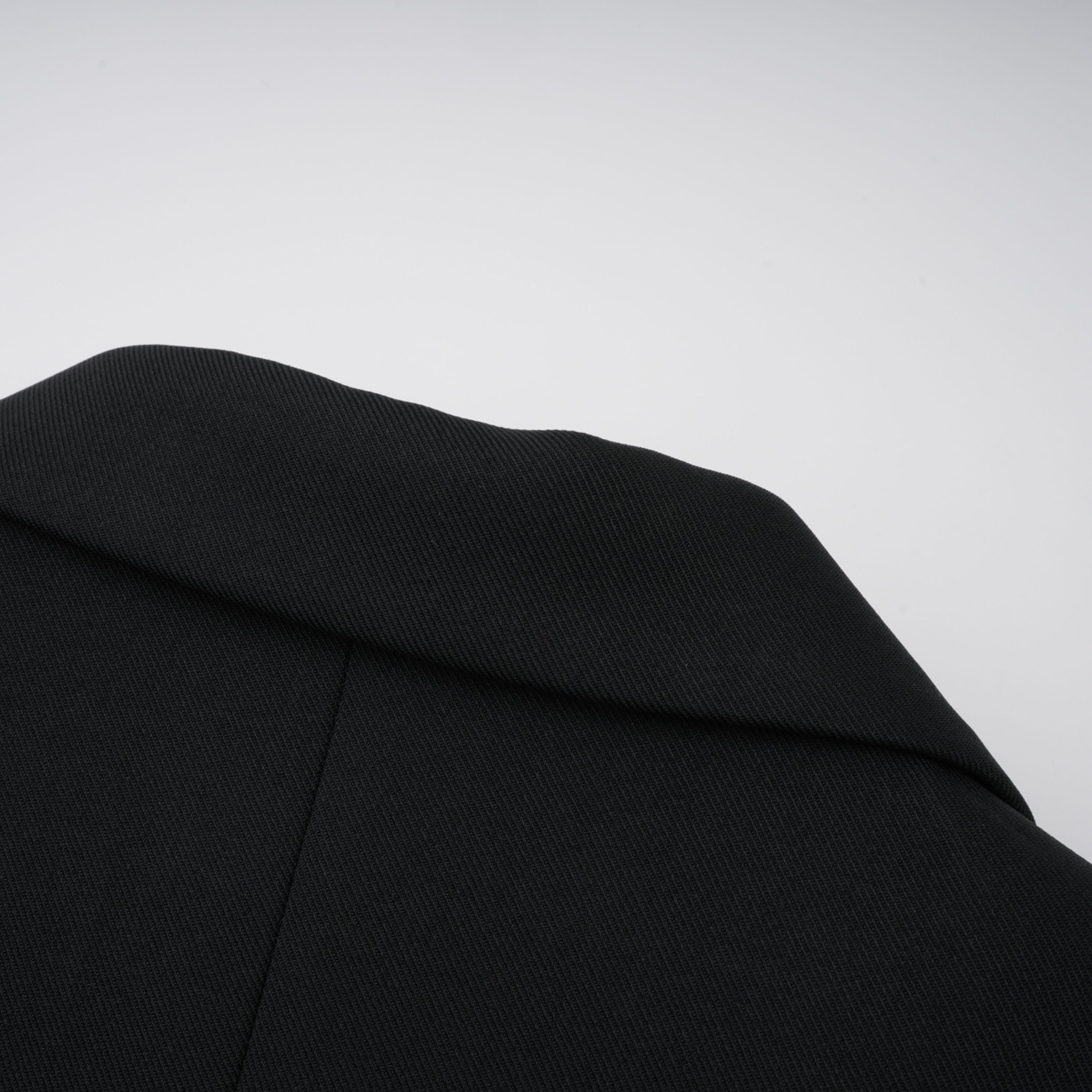 Dianthe Black Double-Breasted Oversize Blazer (Final Sale-US Only)