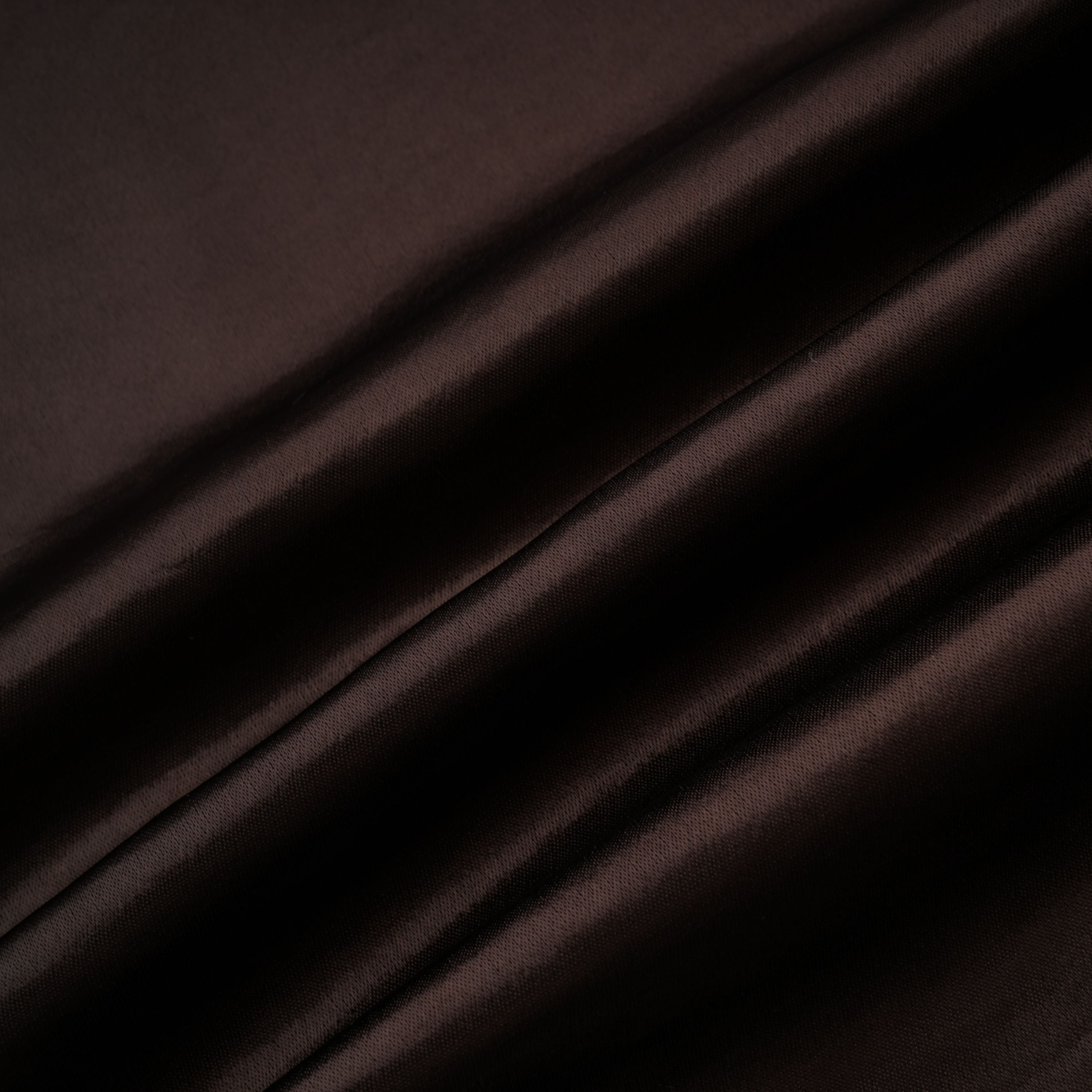 Pernilla Brown One Shoulder Satin Mini Dress (Final Sale)