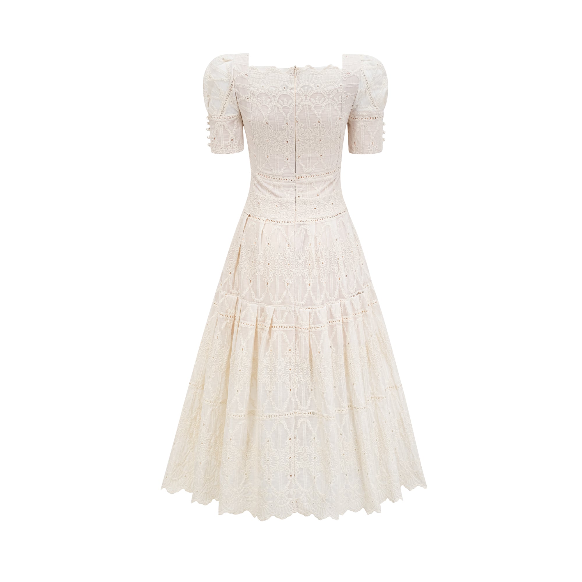 Anaïs faux-pearl embellished cut-out midi dress（Final Sale-US Only）