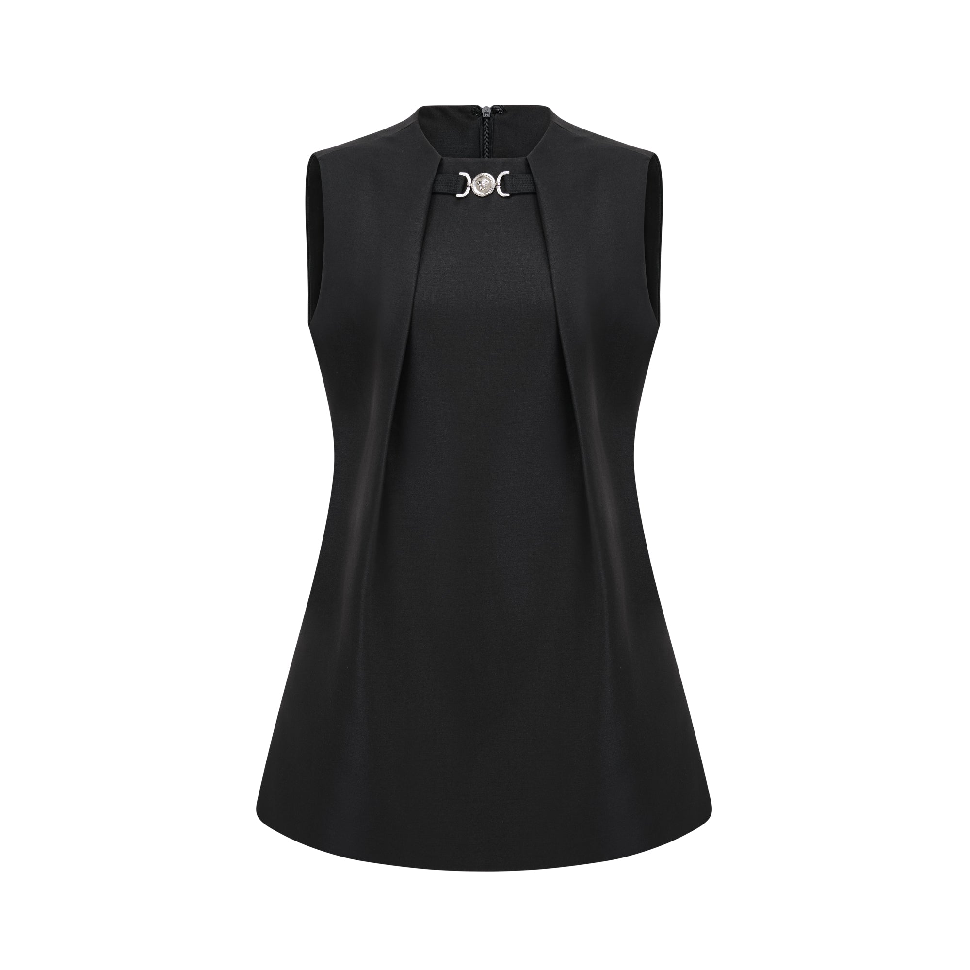 Bérénice sleeveless wool mini dress (US Only)