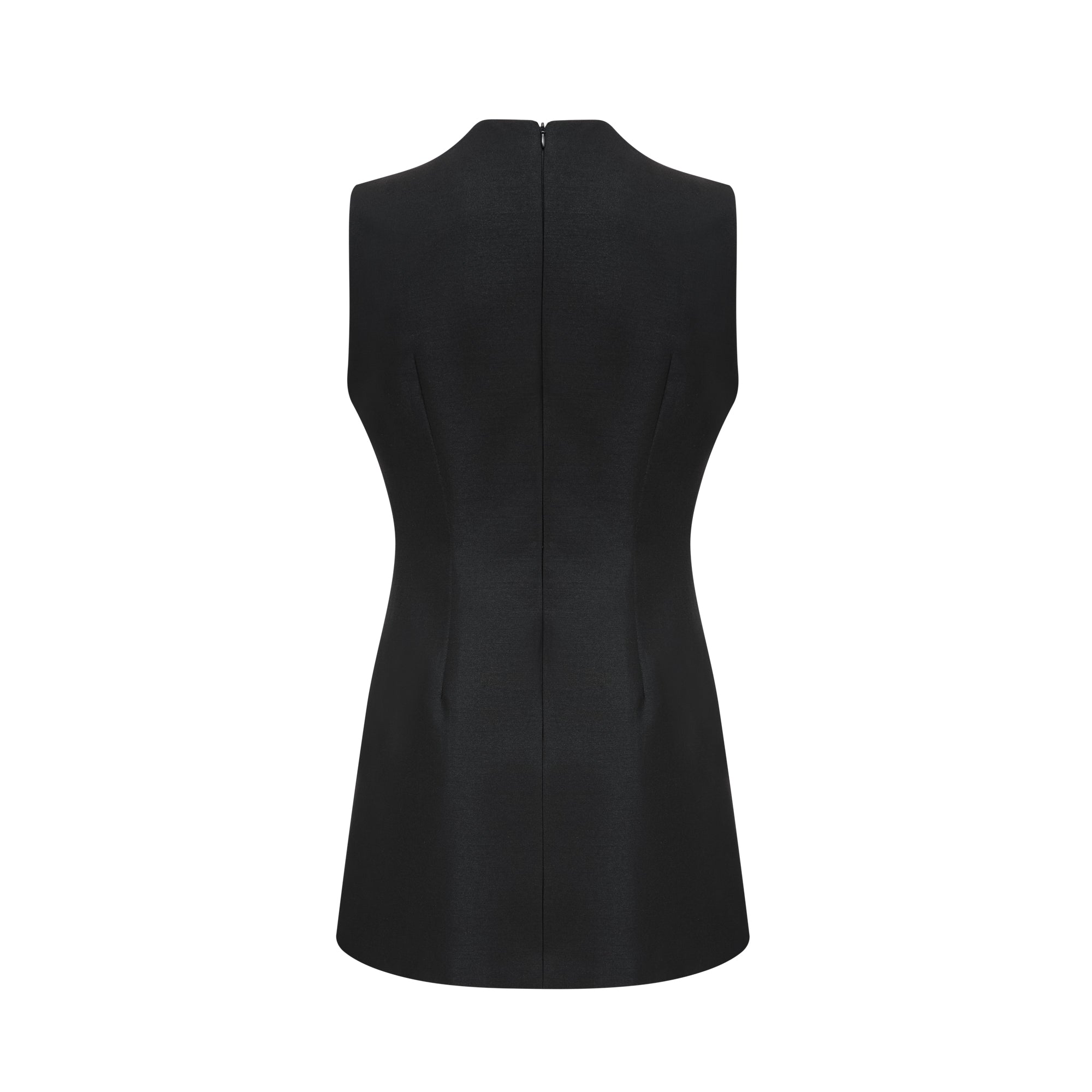 Bérénice sleeveless wool mini dress (US Only)