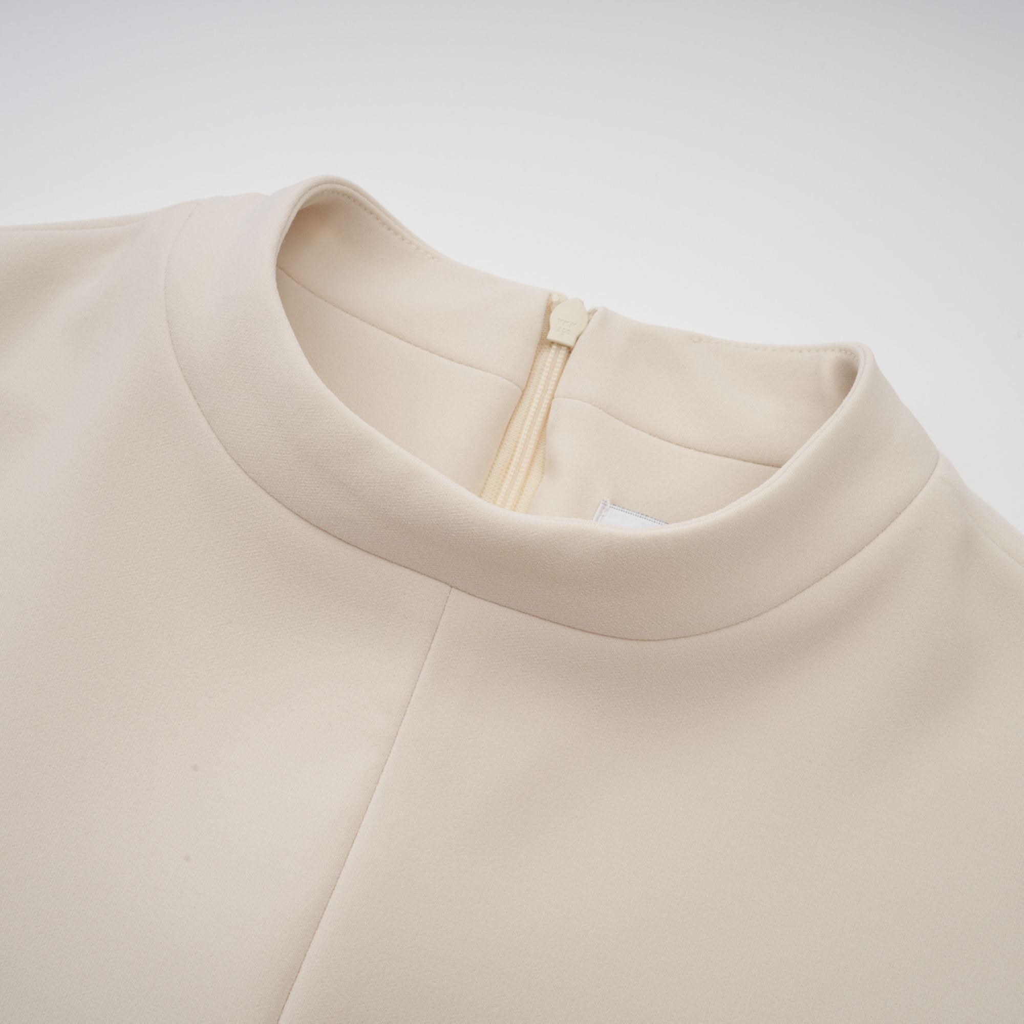Chloé cream-white fitted mini dress (Final Sale-US Only)