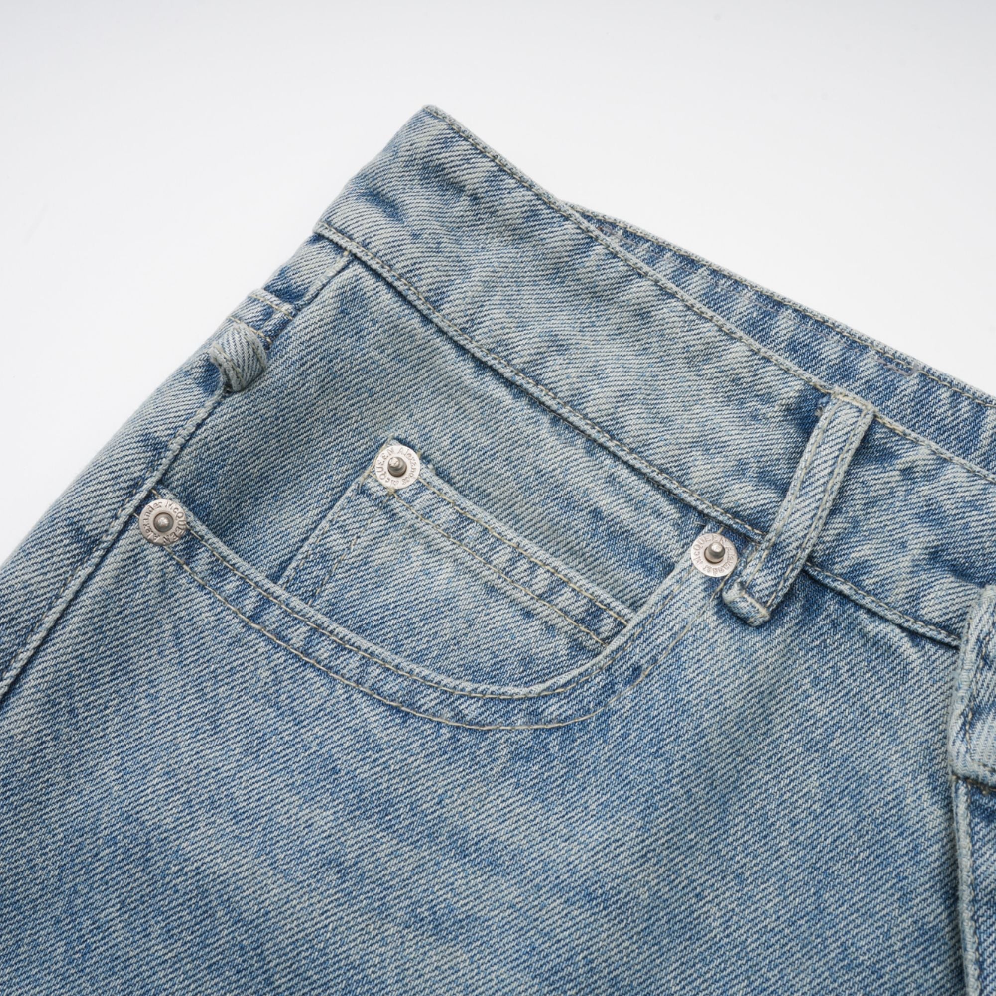 Géraldine strap-detail jeans (Final Sale-US Only)